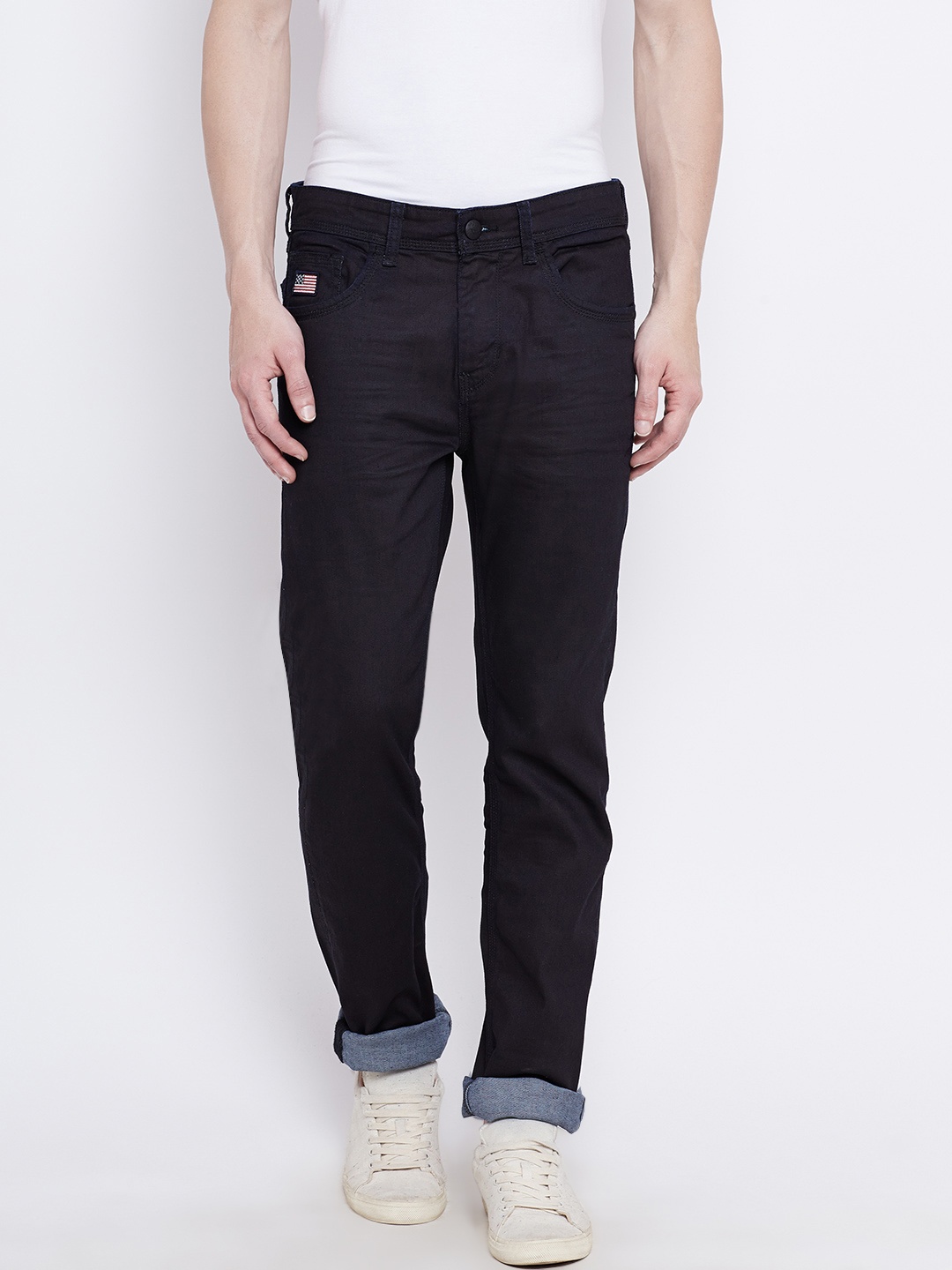 

U.S. Polo Assn. Men Black Skinny Stretchable Jeans