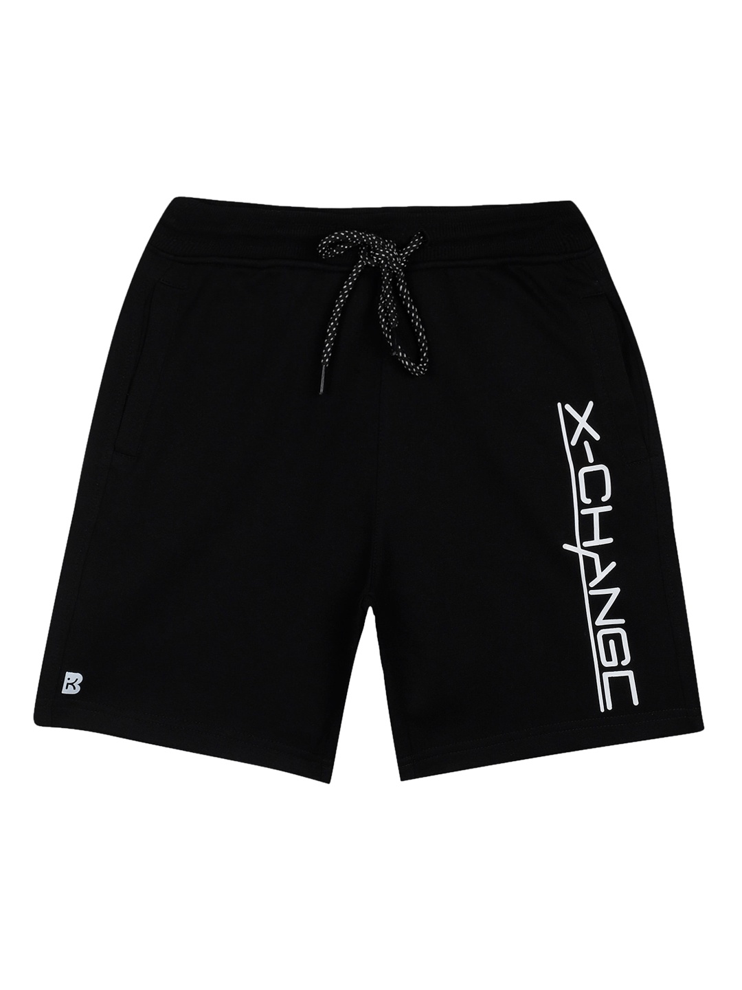 

PROTEENS Boys Black Solid Slim Fit Antibacterial & Antiviral finish Regular Shorts