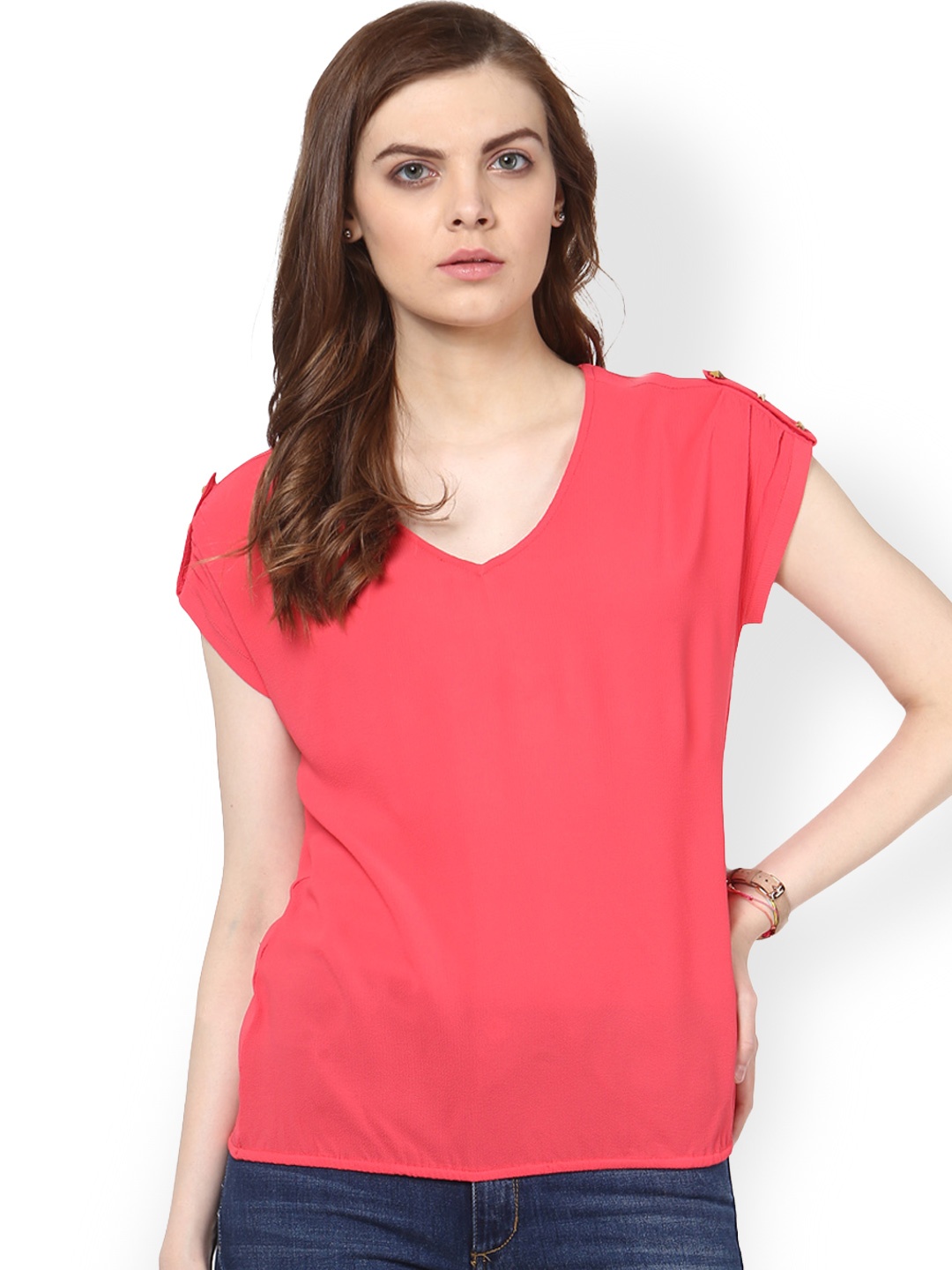 Harpa Coral Pink Top