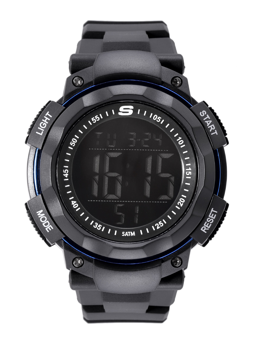 

Skechers Men Black The Ruhland Digital Watch SR1117