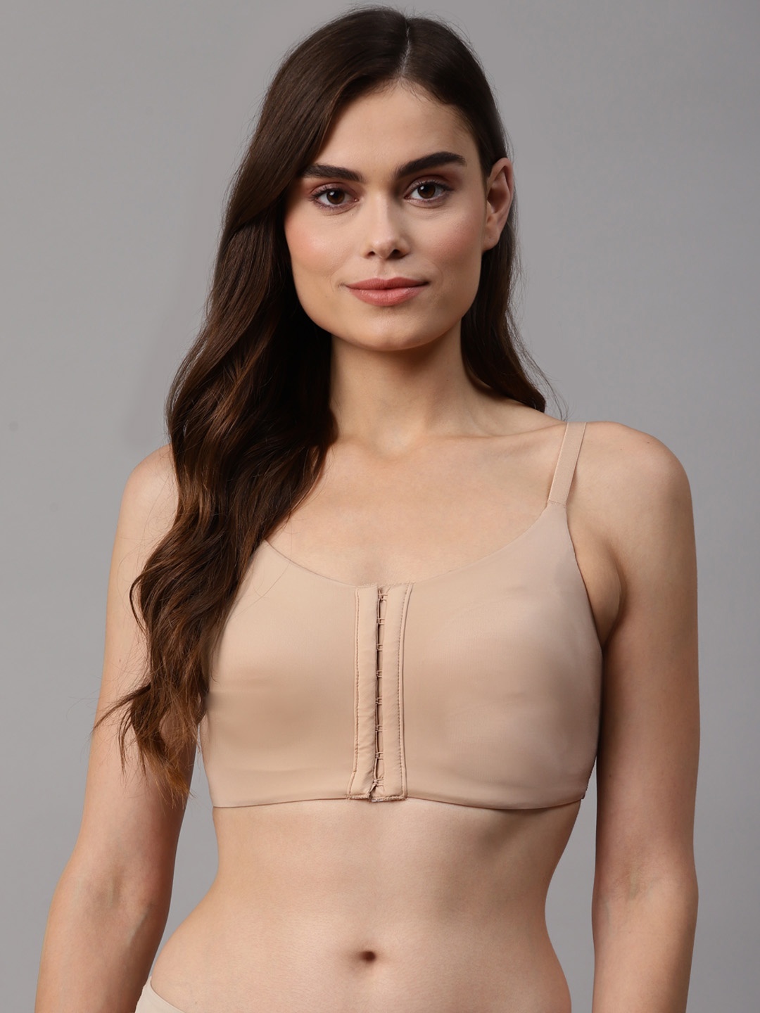 

Marks & Spencer Nude-Coloured Minimizer Bra- Lightly Padded
