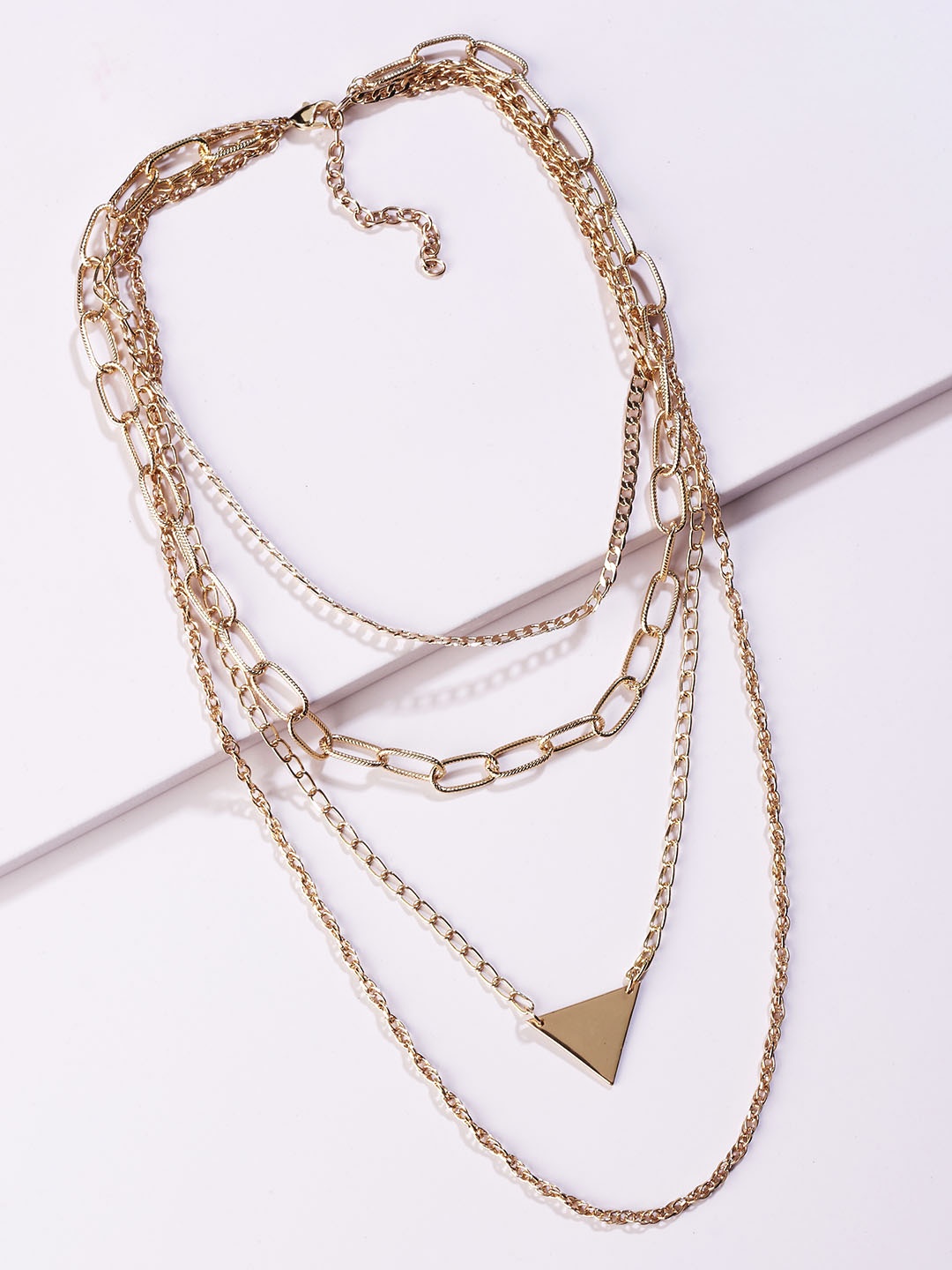 

Runway Ritual Gold-Toned Metal Gold-Plated Layered Necklace