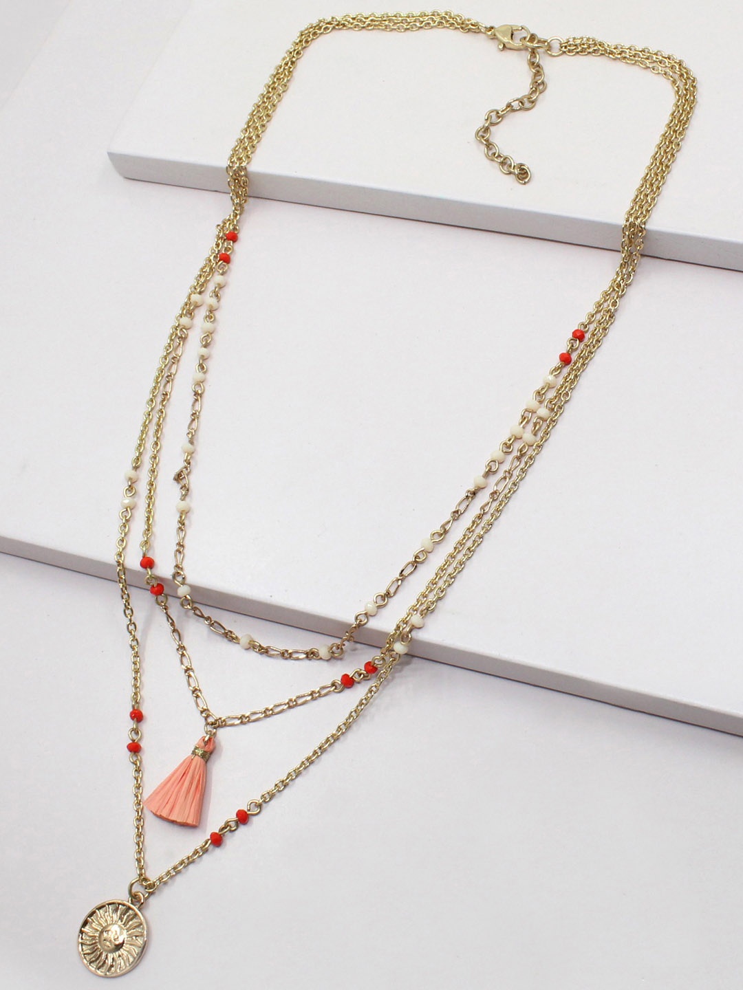 

Runway Ritual Gold-Plated Layered Necklace