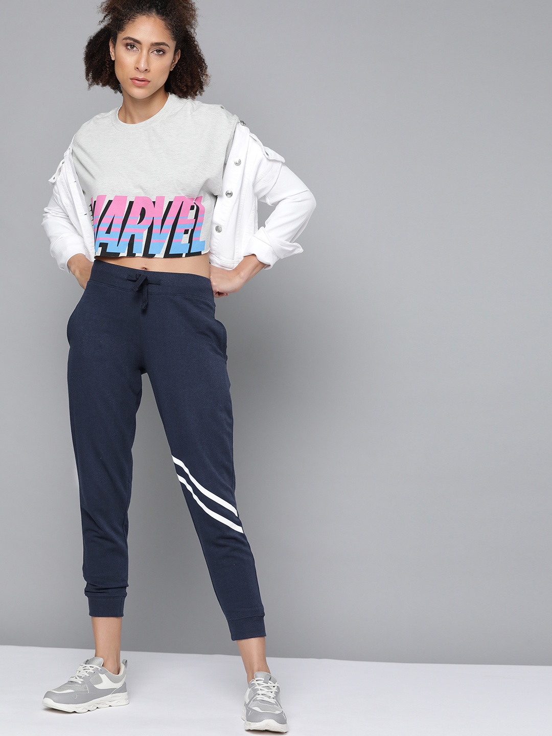 

Kook N Keech Women Navy Blue Solid Joggers