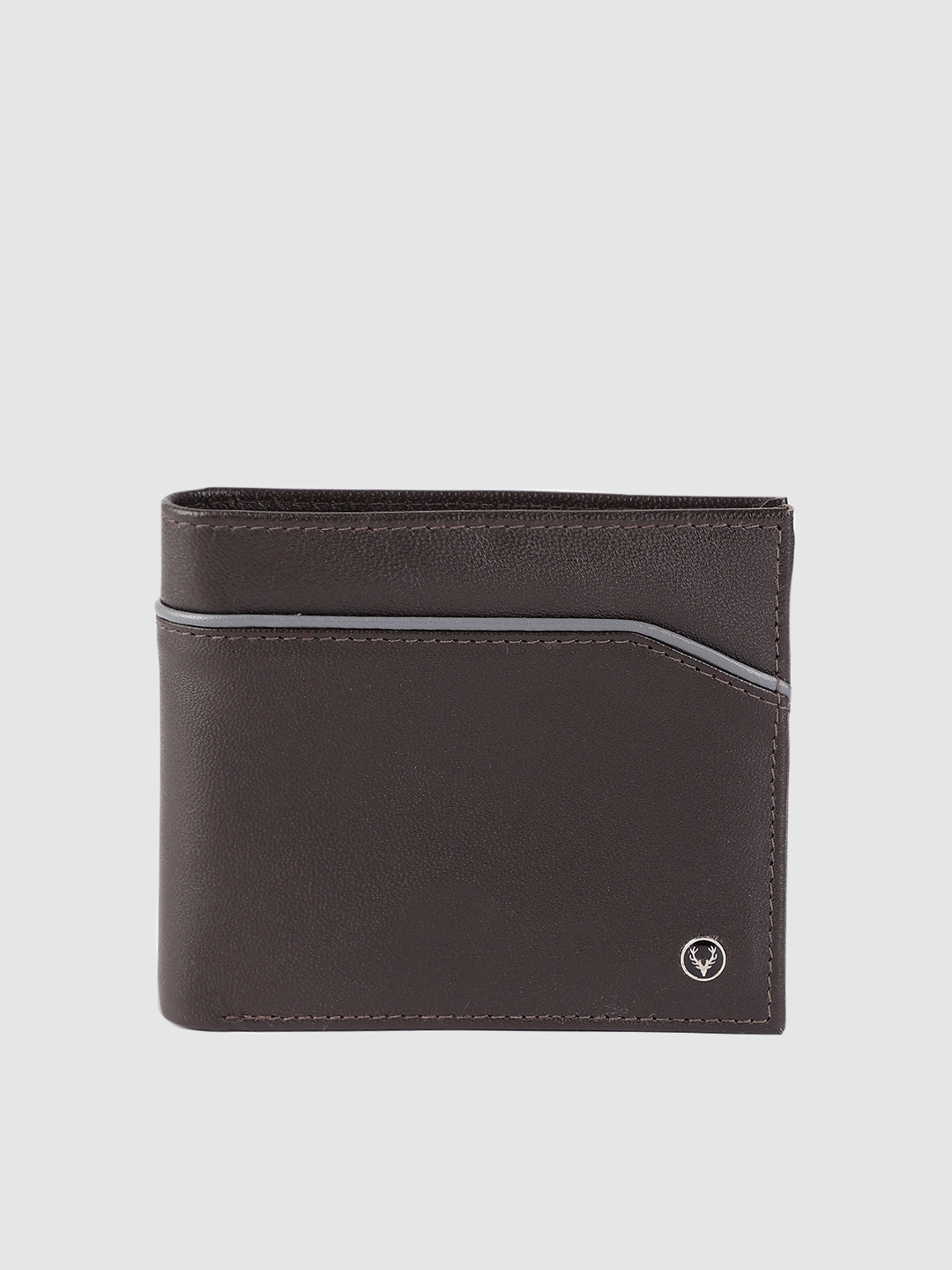 

Allen Solly Men Brown Solid Two Fold Wallet