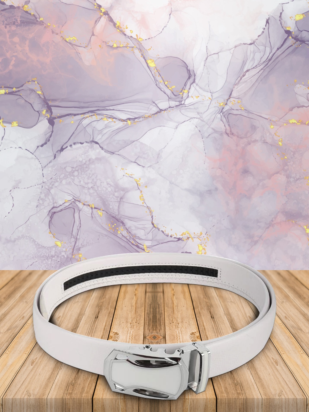 

Kastner Men White Textured Belt