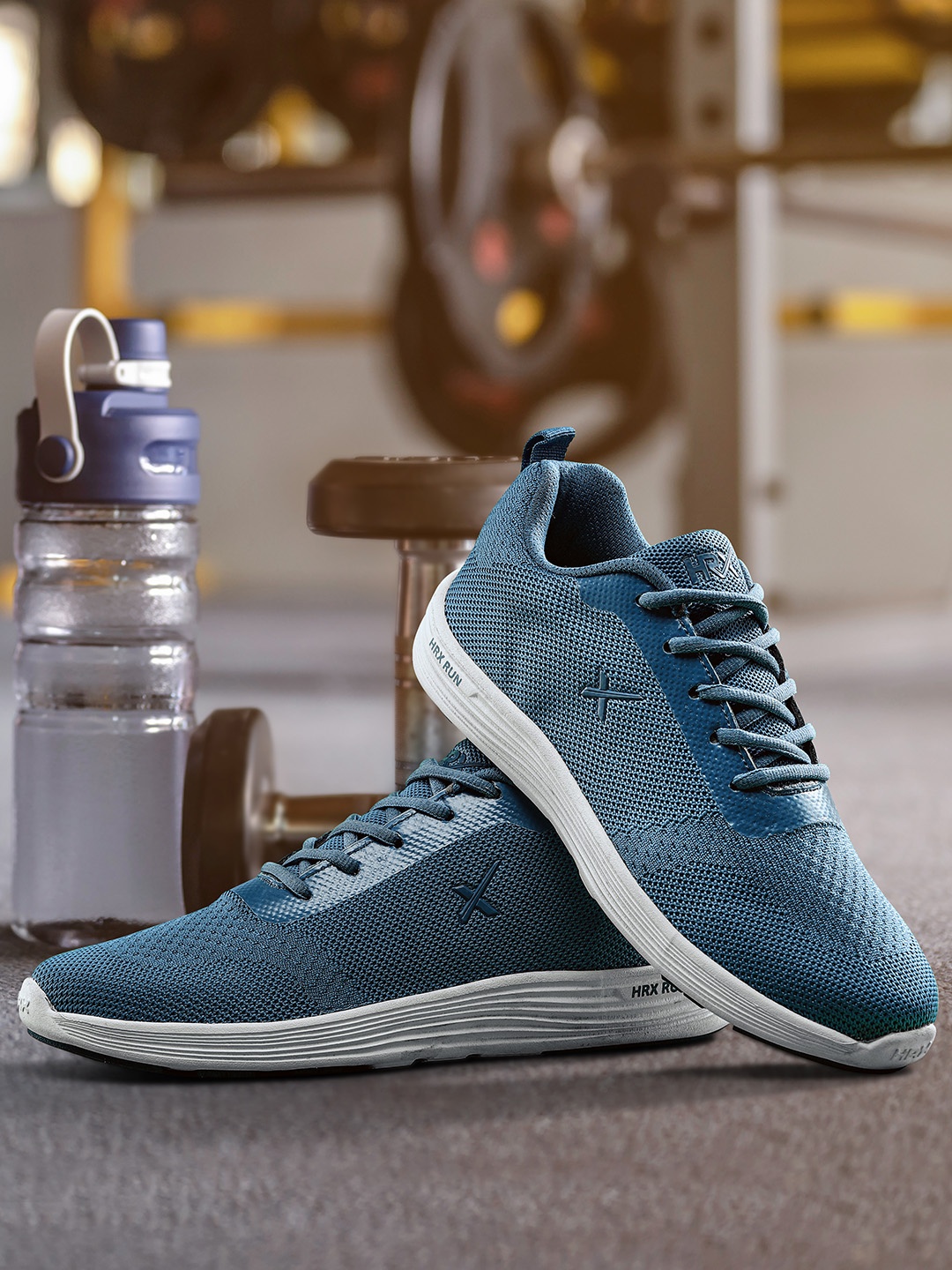 

HRX by Hrithik Roshan Men Blue Front Runner Shoe