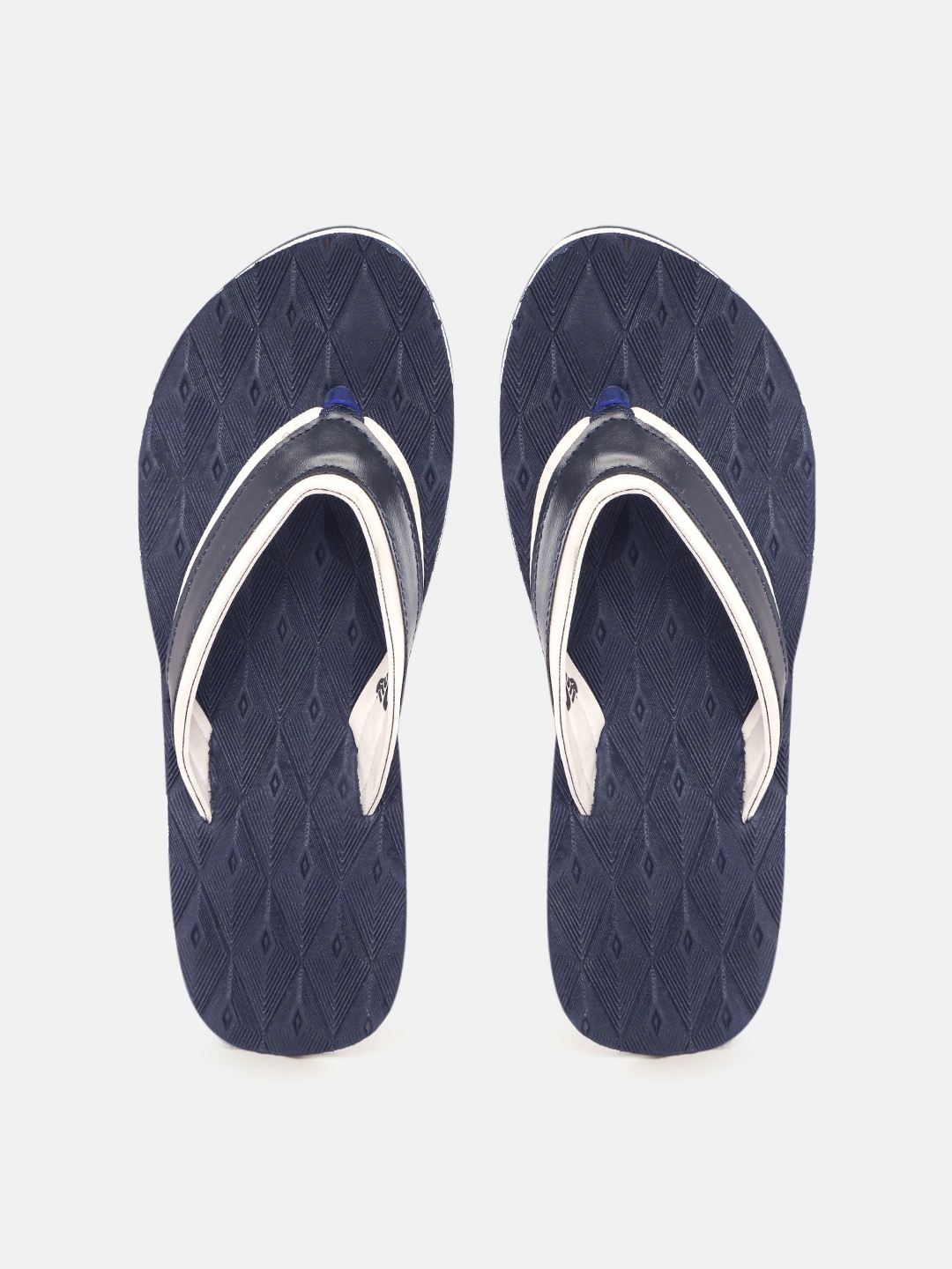 

Roadster Women Navy Blue Solid Thong Flip-Flops