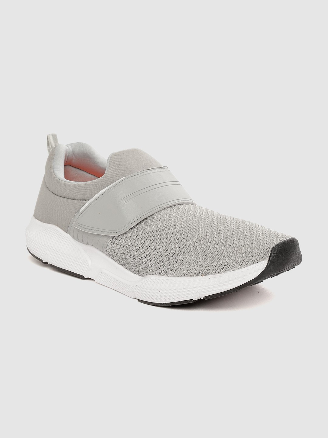 

Crew STREET Men Grey Woven Design Sneakers