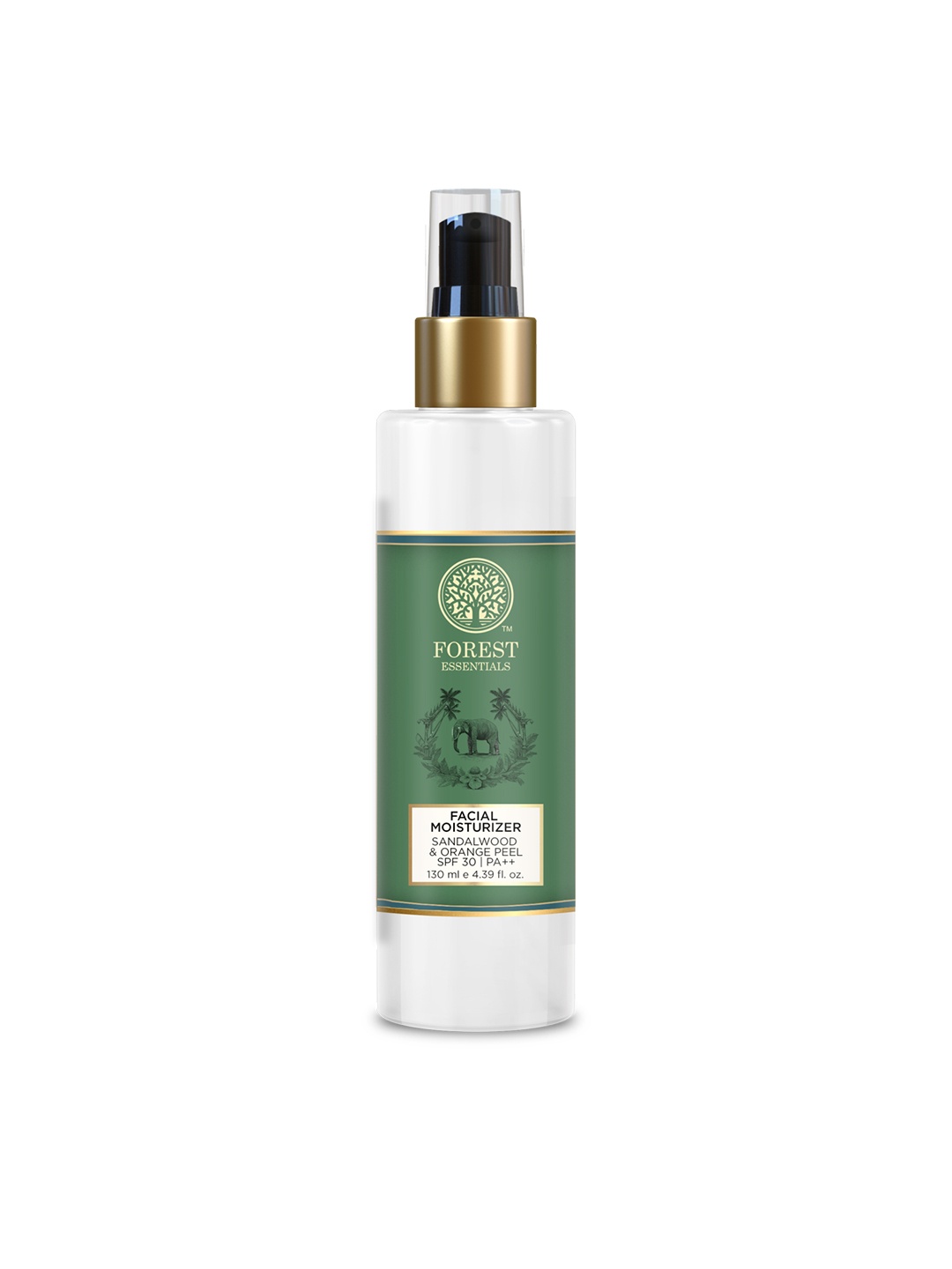 

Forest Essentials Hydrating SPF25 Facial Moisturiser with Sandalwood & Orange Peel - 130ml, White