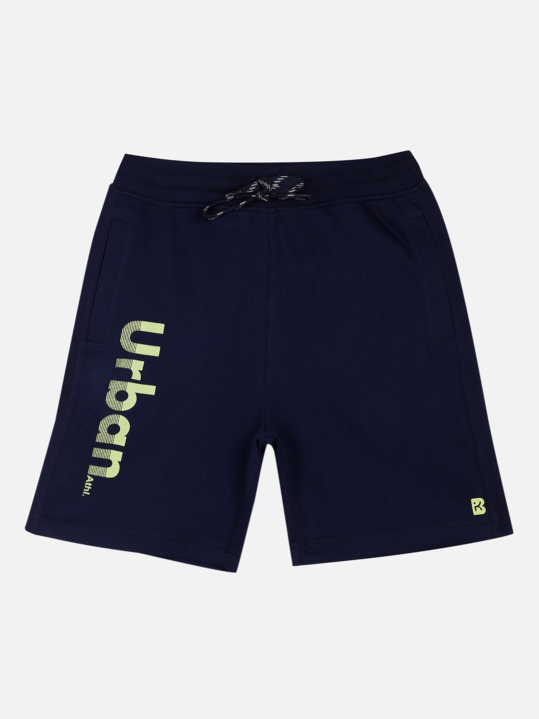

PROTEENS Boys Navy Blue Printed Slim Fit Antiviral & Antibacterial Regular Shorts