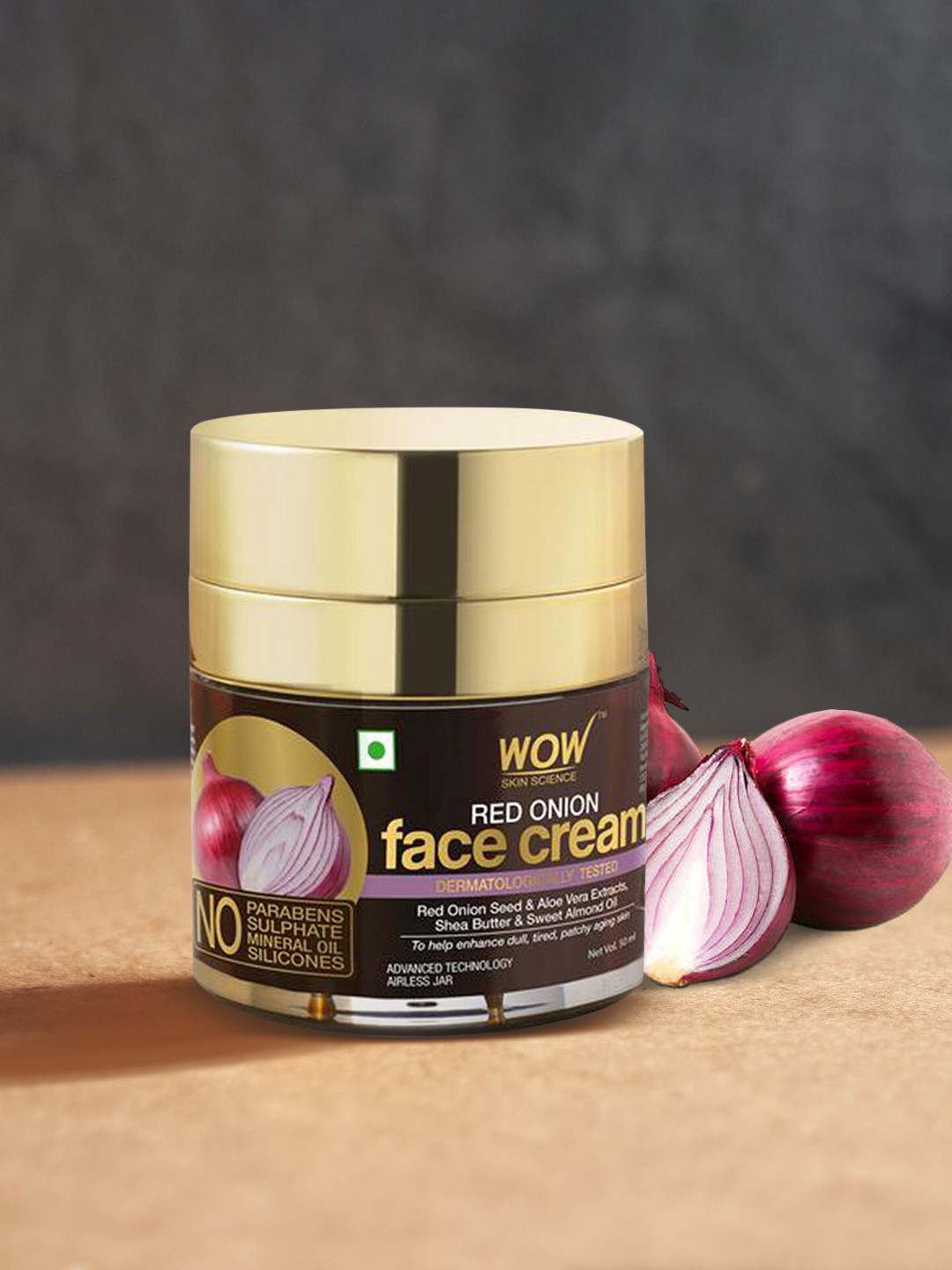 

WOW SKIN SCIENCE Red Onion Face Cream, White