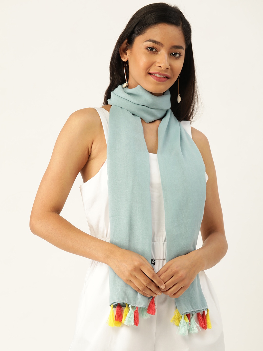 

Trend Arrest Women Blue Scarf