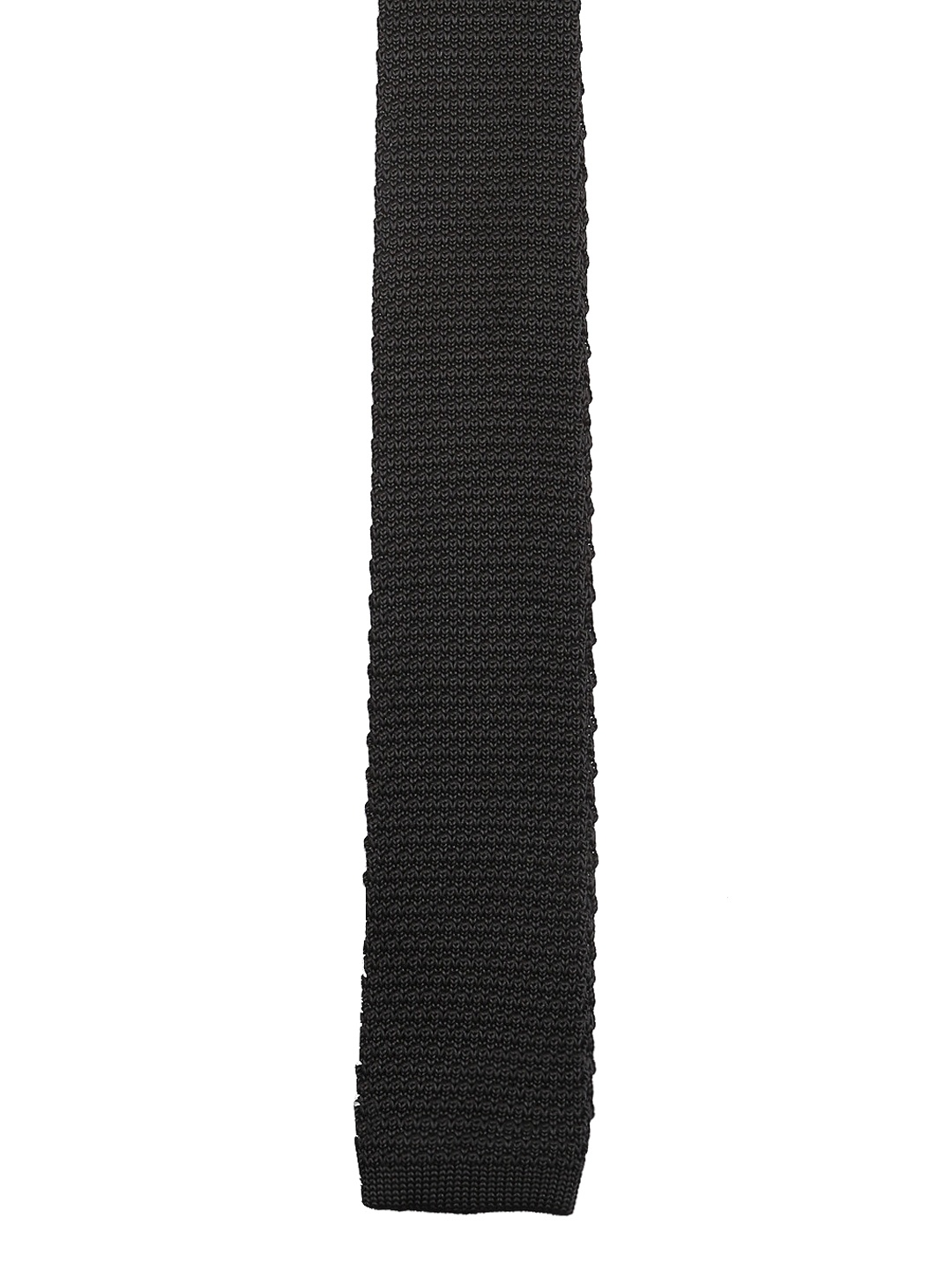 

Tossido Black Knitted Tie
