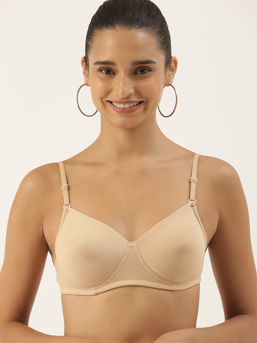 

DressBerry Nude-Coloured Full Coverage Padded Everyday Bra 1764-03-SKIN