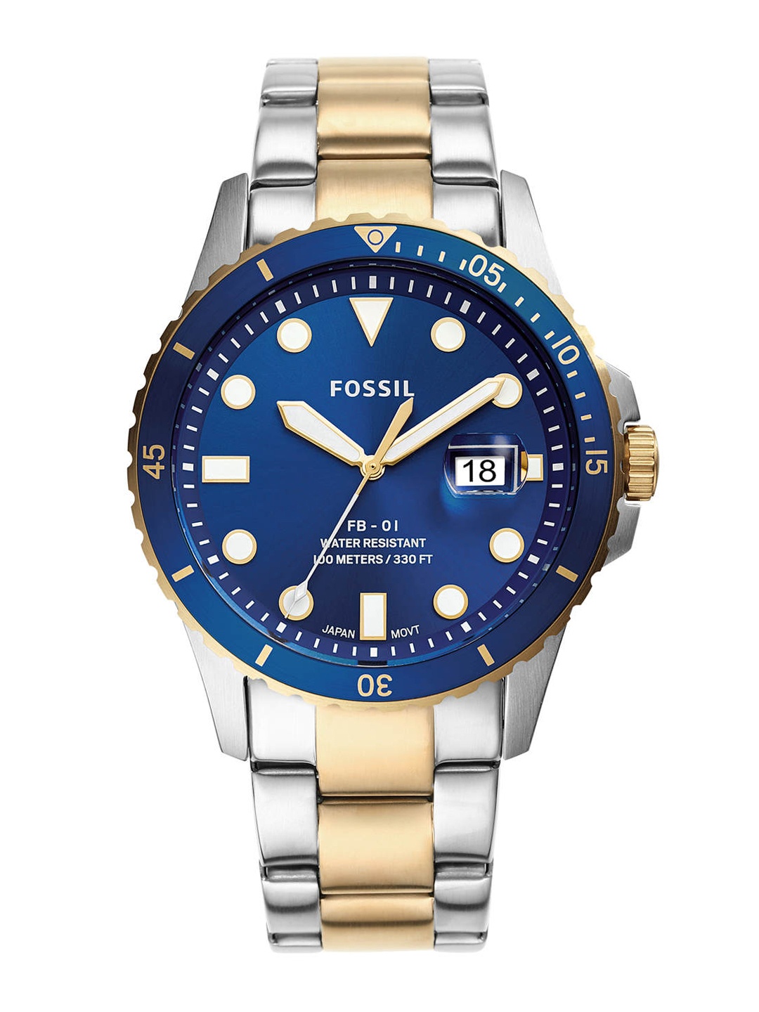

Fossil Men Blue FB-01 Analogue Watch FS5742
