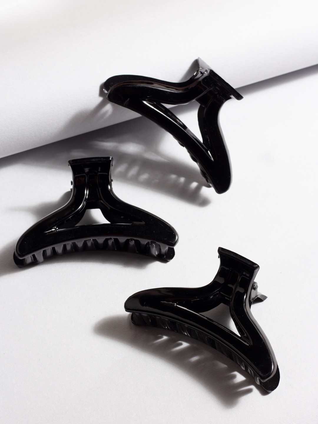

AccessHer Pack Of 3 Black Claw Clips