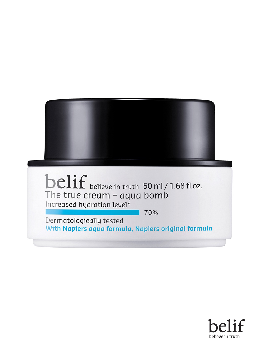 

belif The True Cream Aqua Bomb 50 ml, Turquoise blue