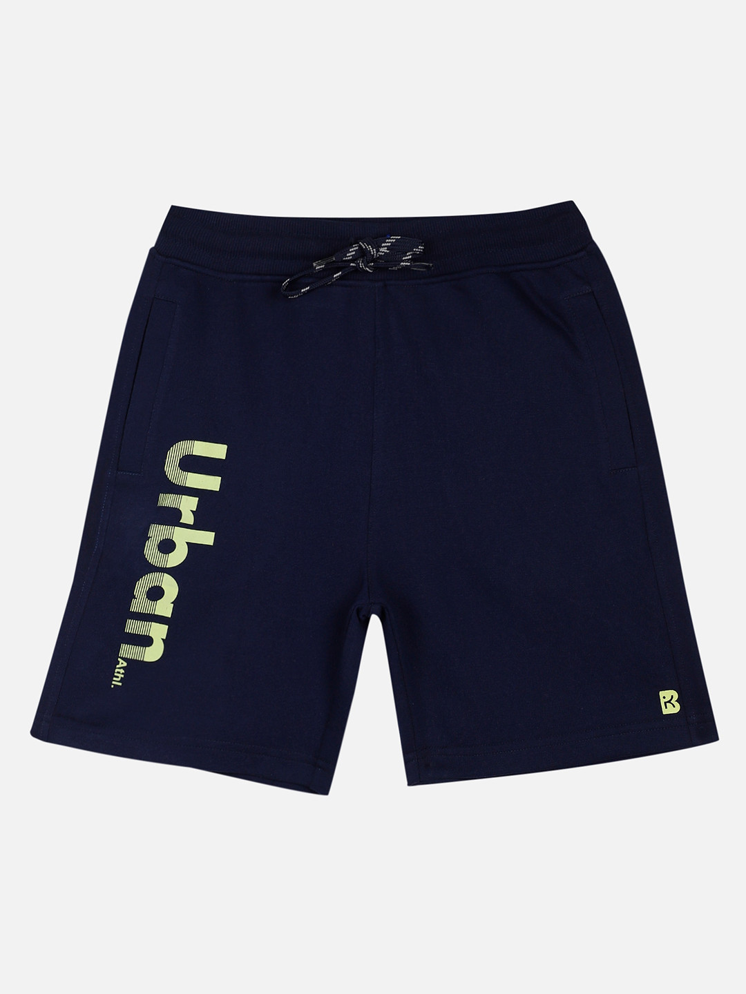 

PROTEENS Boys Navy Blue Print Slim Fit Antiviral & Antibacterial Protection Regular Shorts