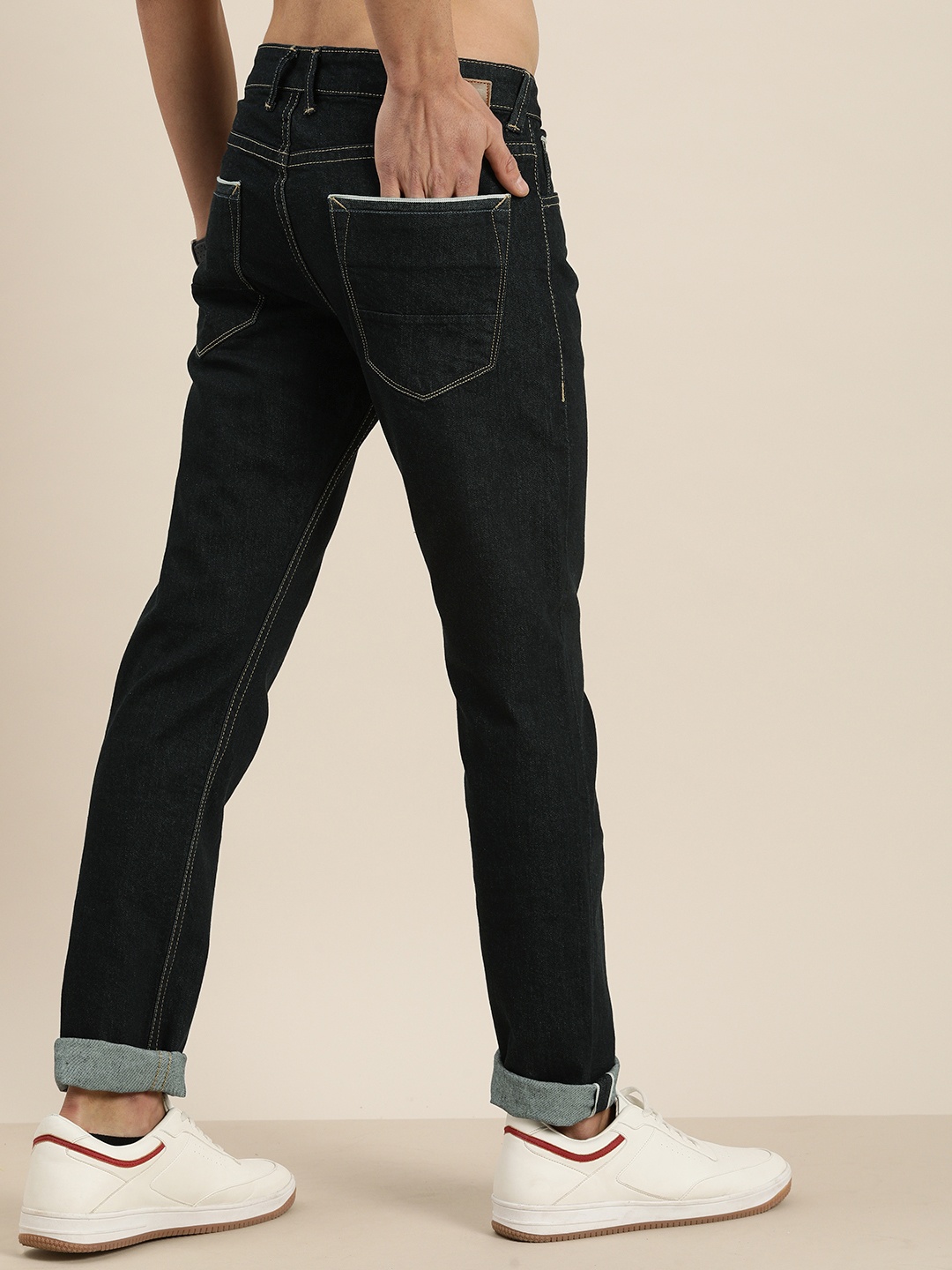 

Moda Rapido Men Blue Regular Fit Mid-Rise Clean Look Jeans