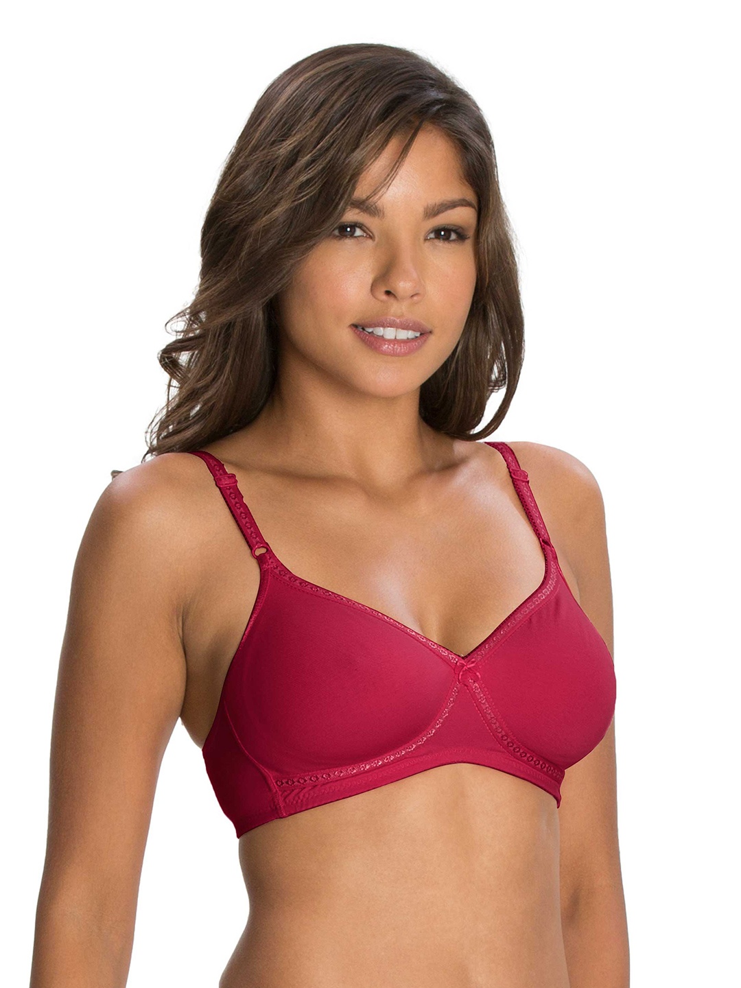 

Jockey Essence Red Seamless Cross-Over Bra 1721