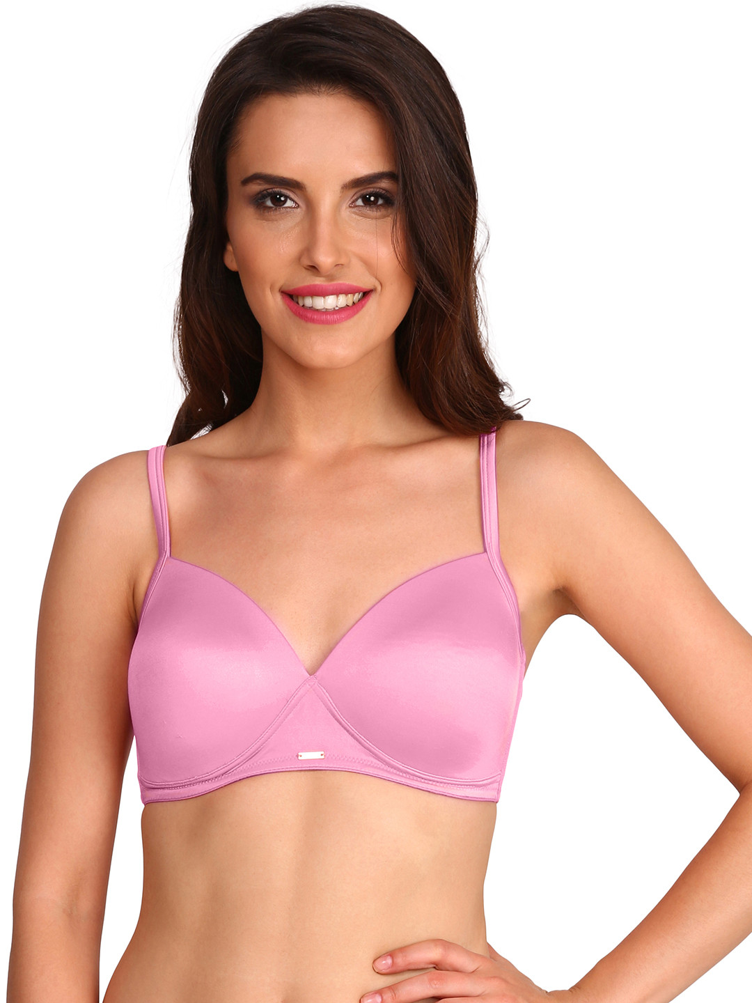 

Jockey Pink Medium-Coverage T-shirt Plunge Bra 2103