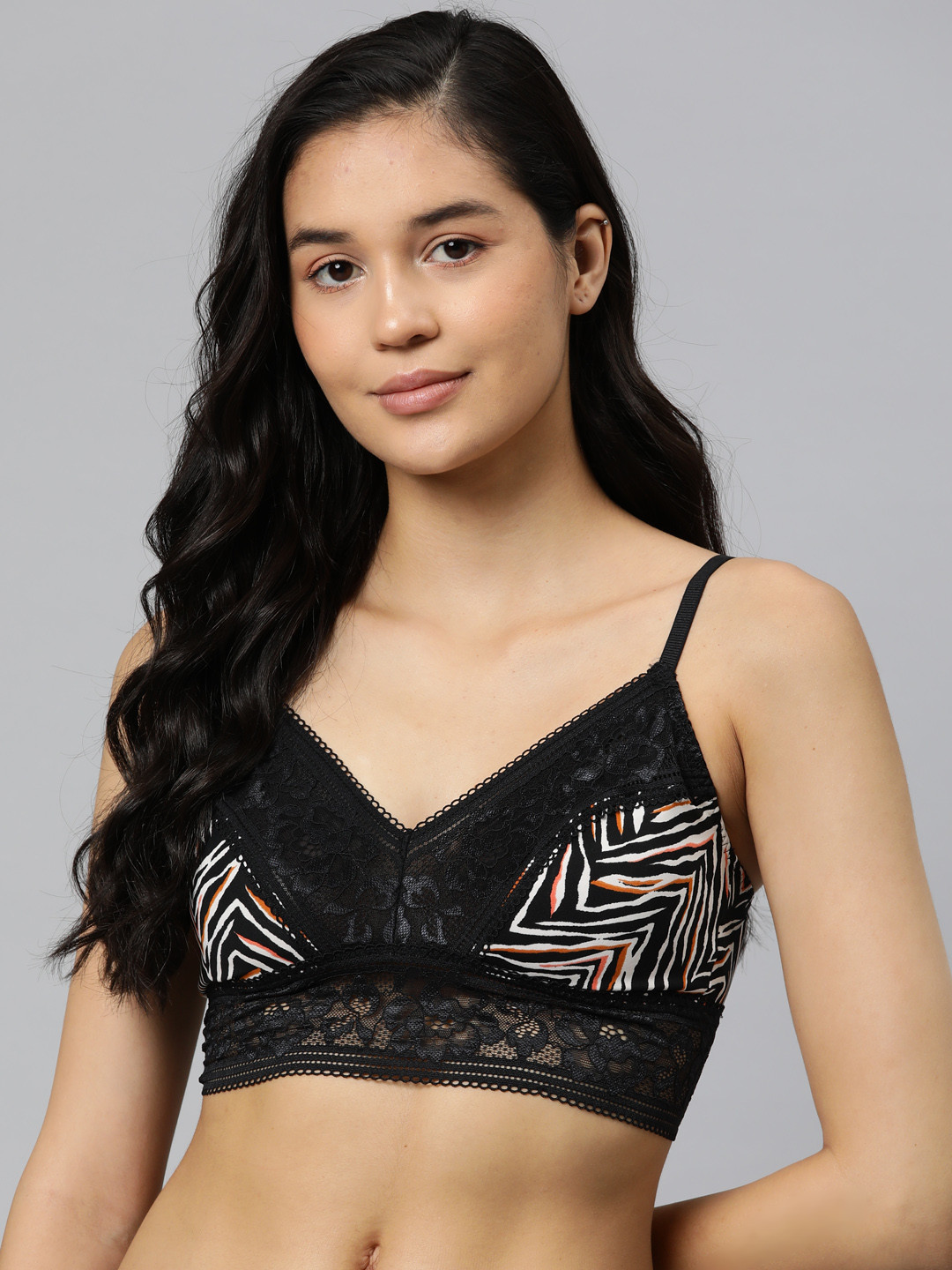 

Marks & Spencer Bralette Bra - Medium Coverage, Black