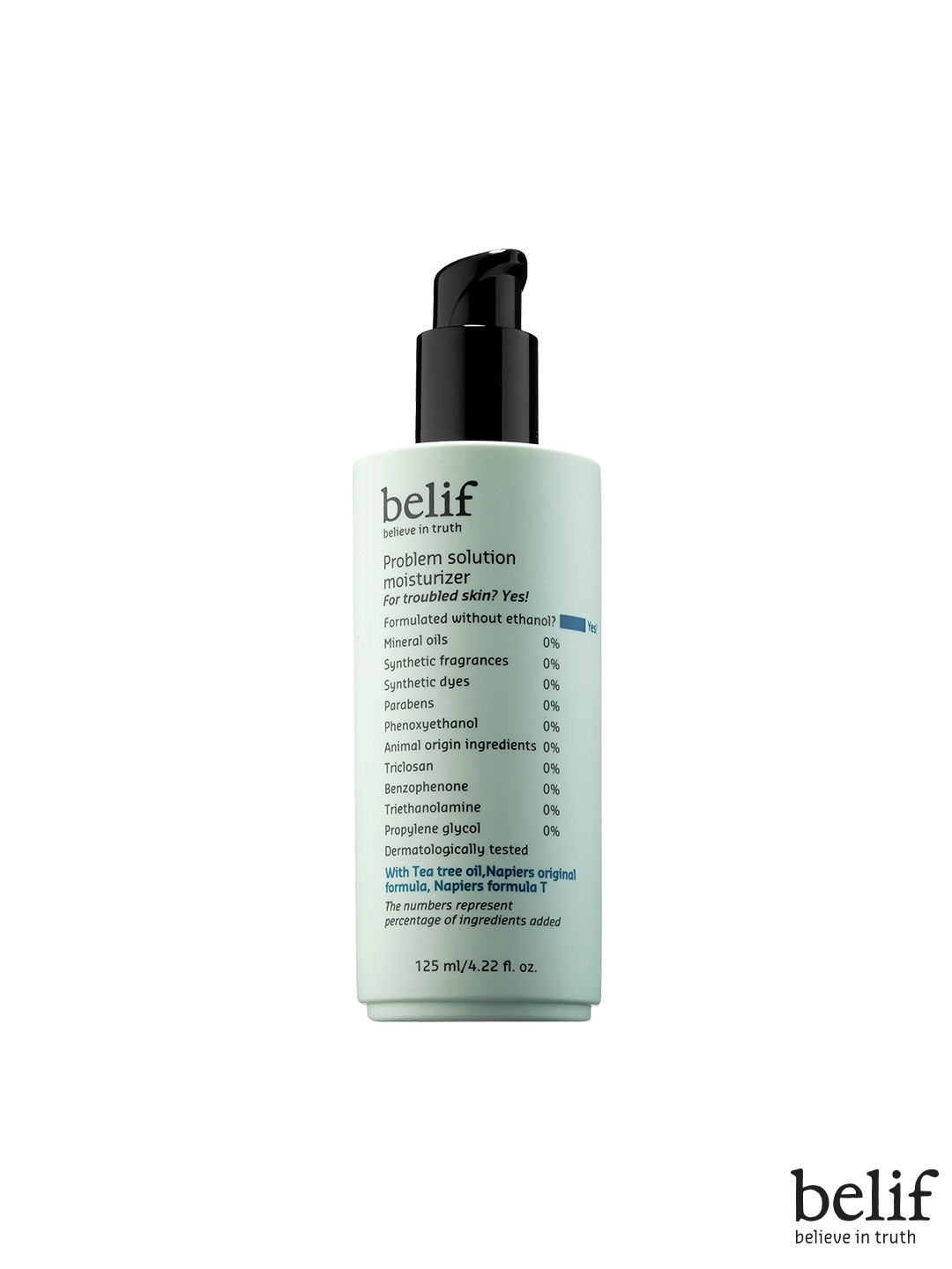 

belif Unisex Problem Solution Face Moisturizer 125 ml, White