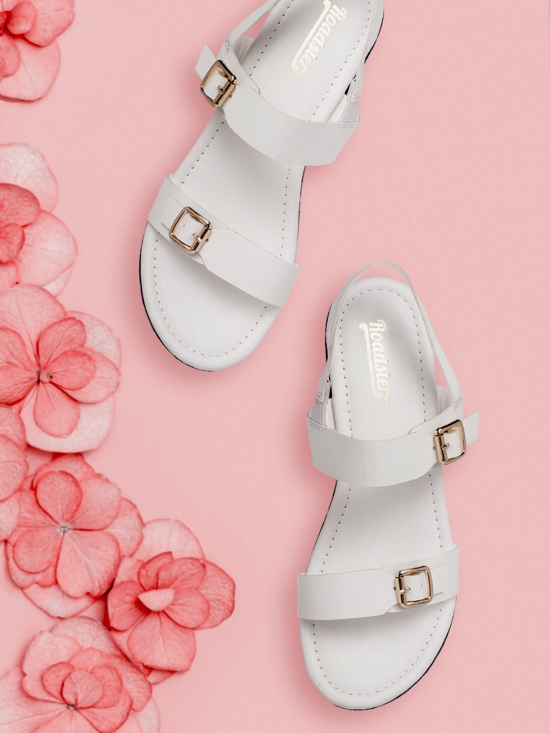 

Roadster Women White Solid Wedges