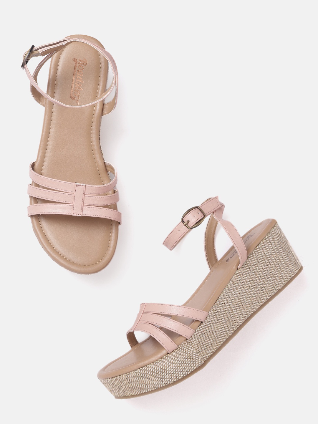 

Roadster Pink Solid Wedges