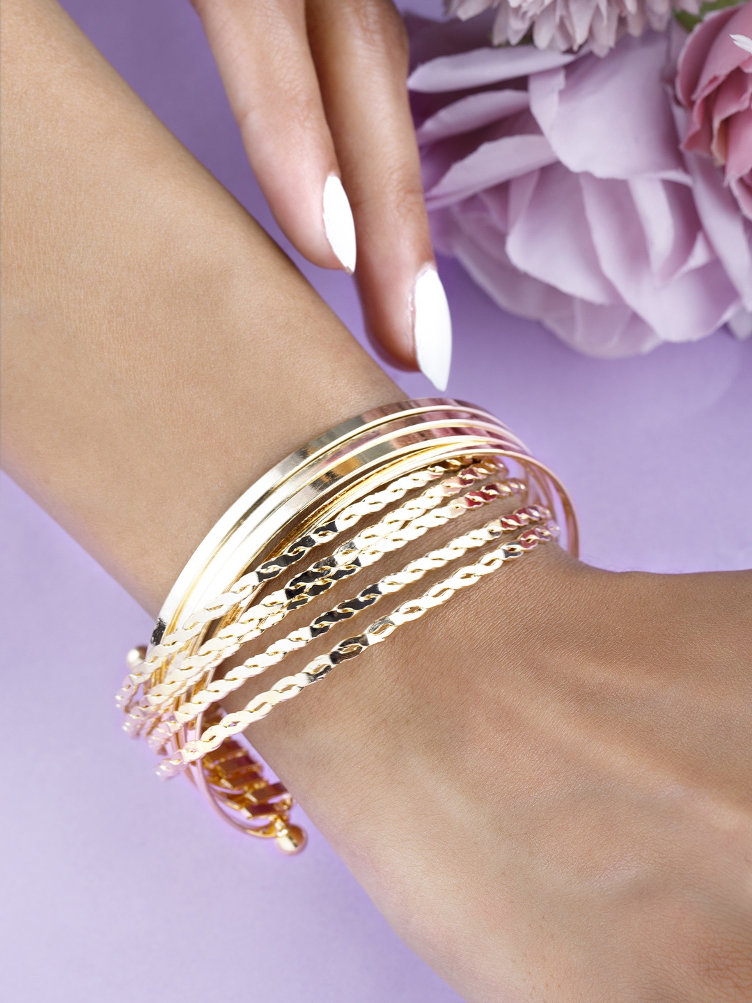 

TOKYO TALKIES X rubans FASHION ACCESSORIES Gold-Toned Bracelet