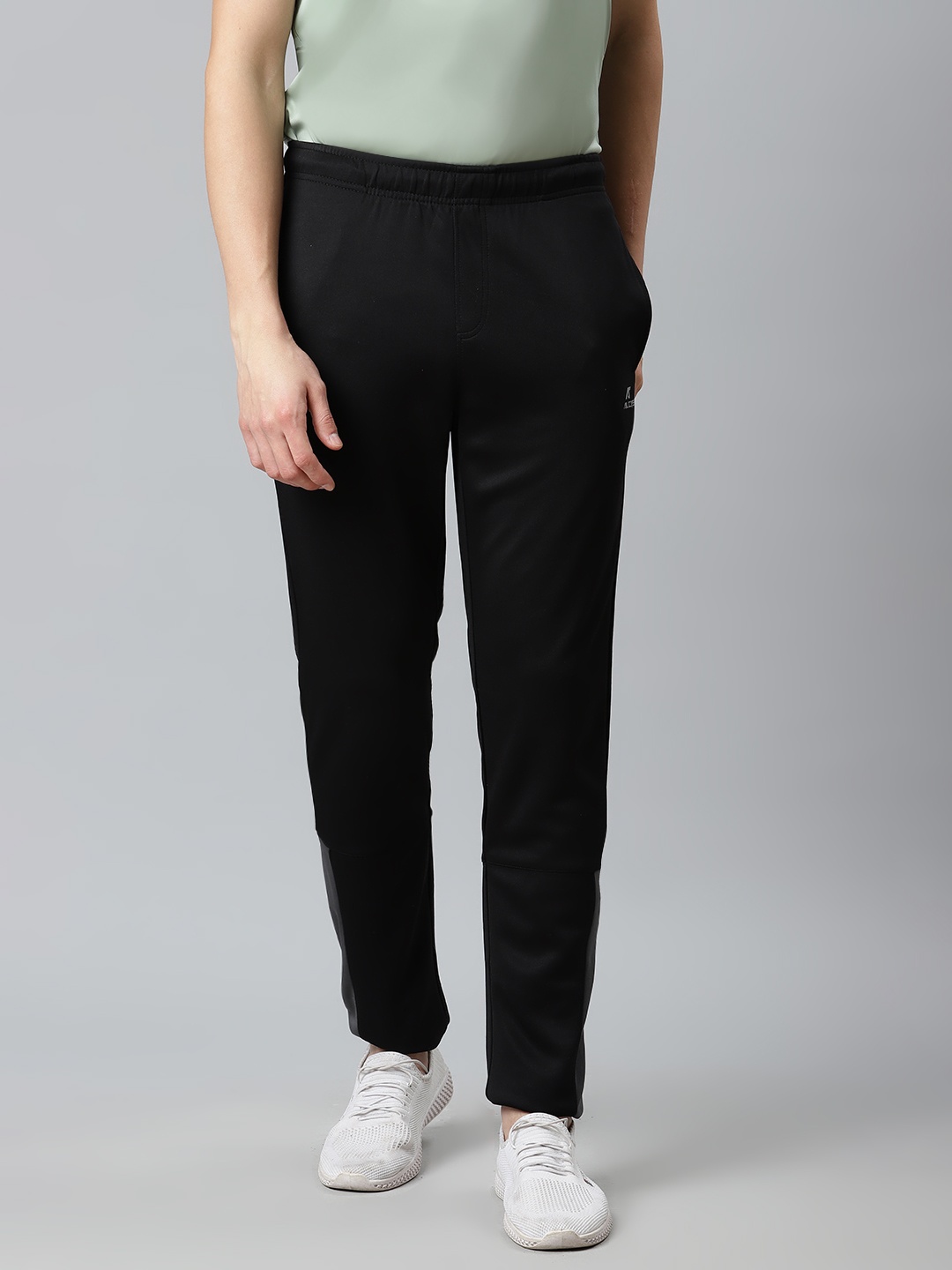 

Alcis Men Black Slim Fit Solid Track Pants