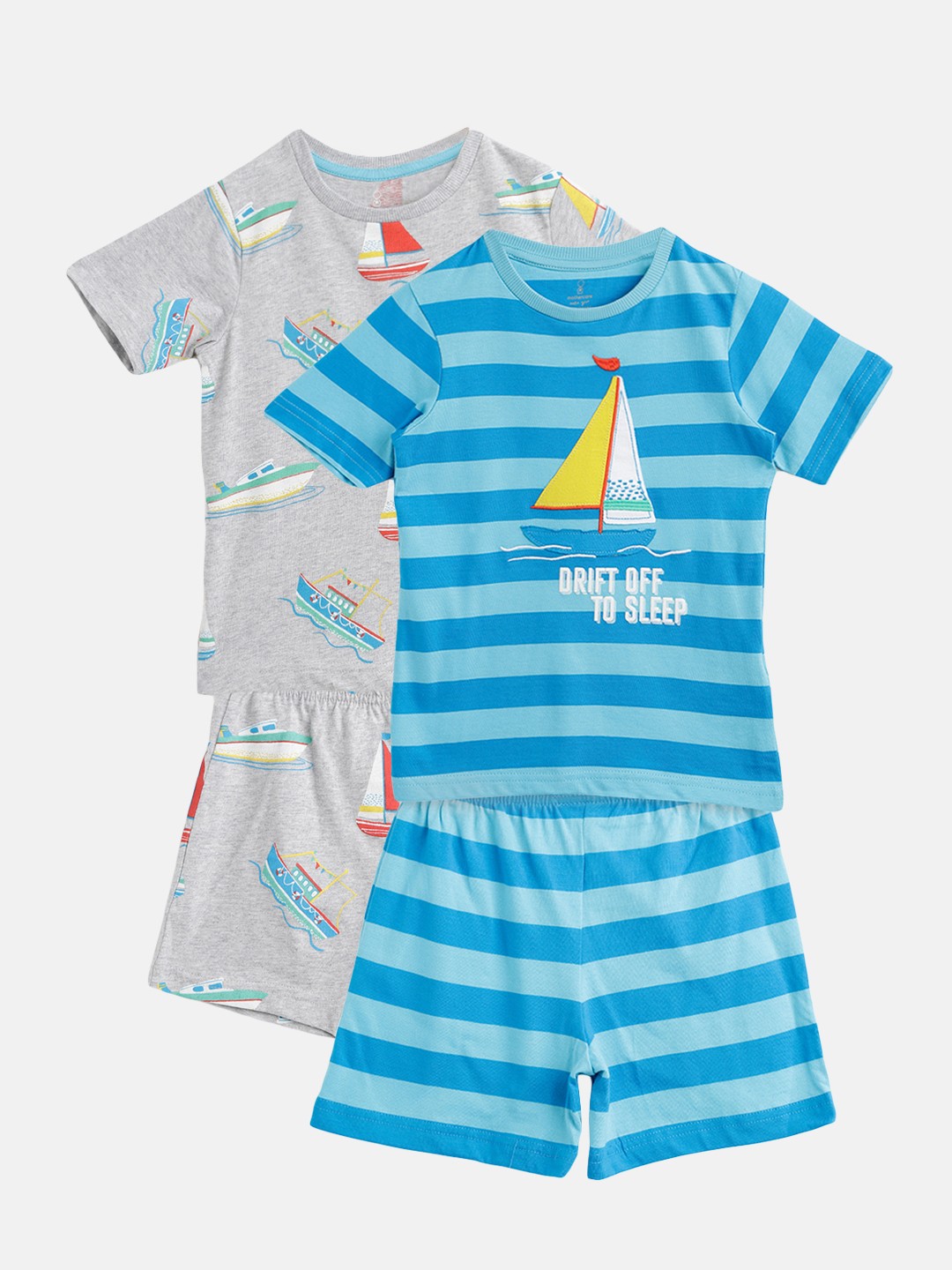 

mothercare Boys Pack of 2 Clothing Sets, Blue