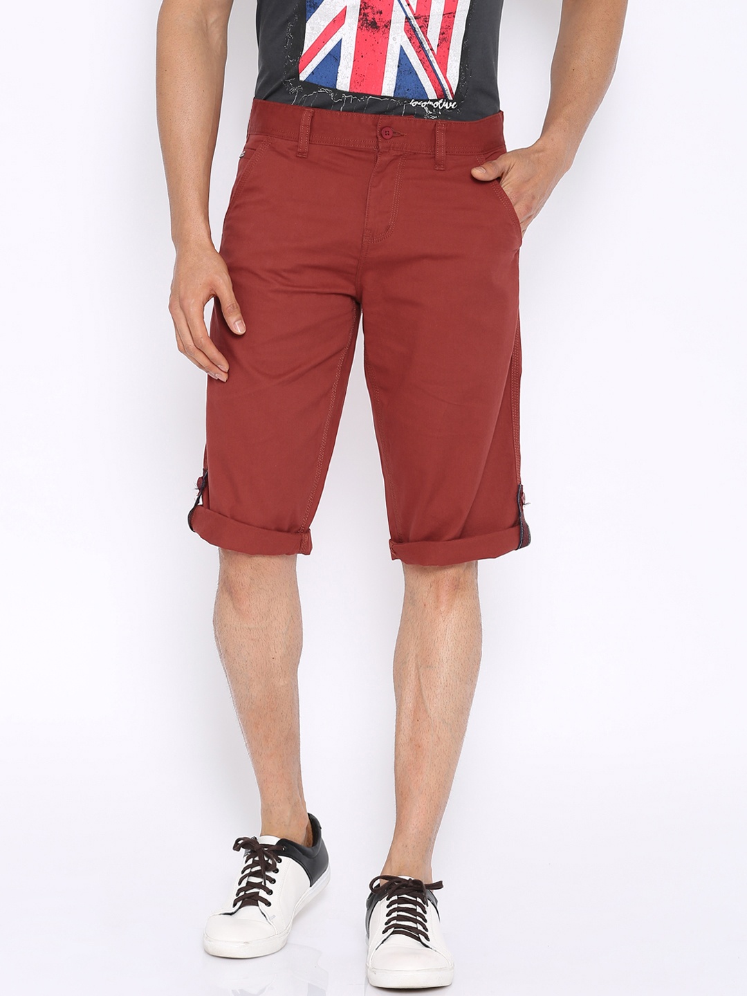 

Locomotive Rust Chino Shorts
