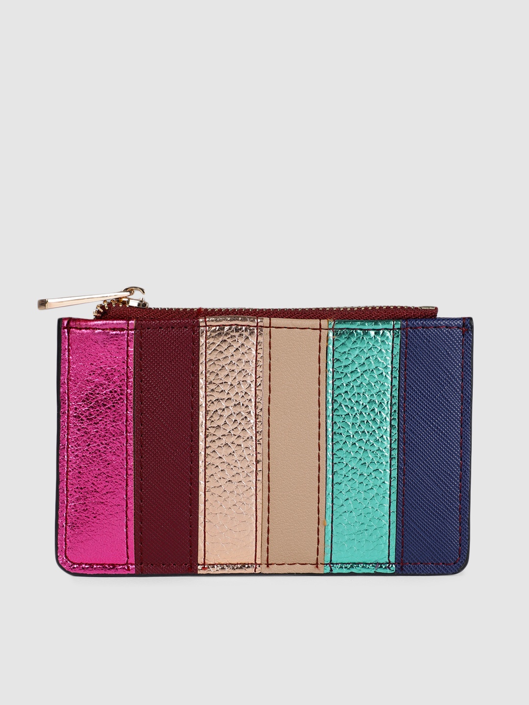 

Accessorize Women Multicoloured Colourblocked Card Holder, Multi