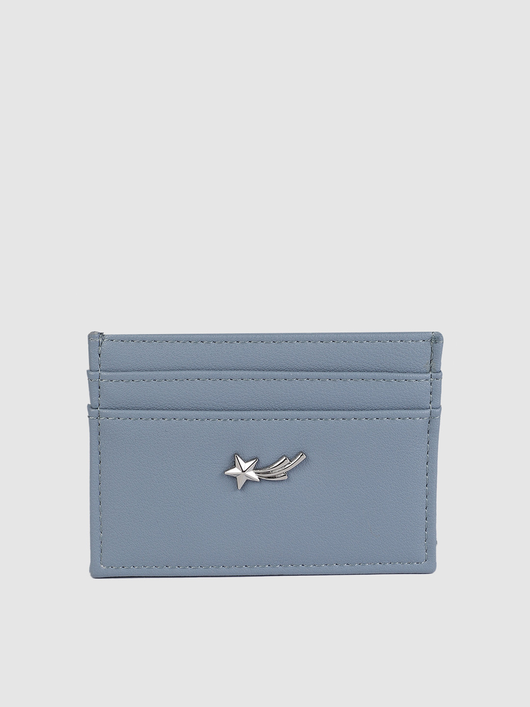

Accessorize Women Blue Solid Card Holder
