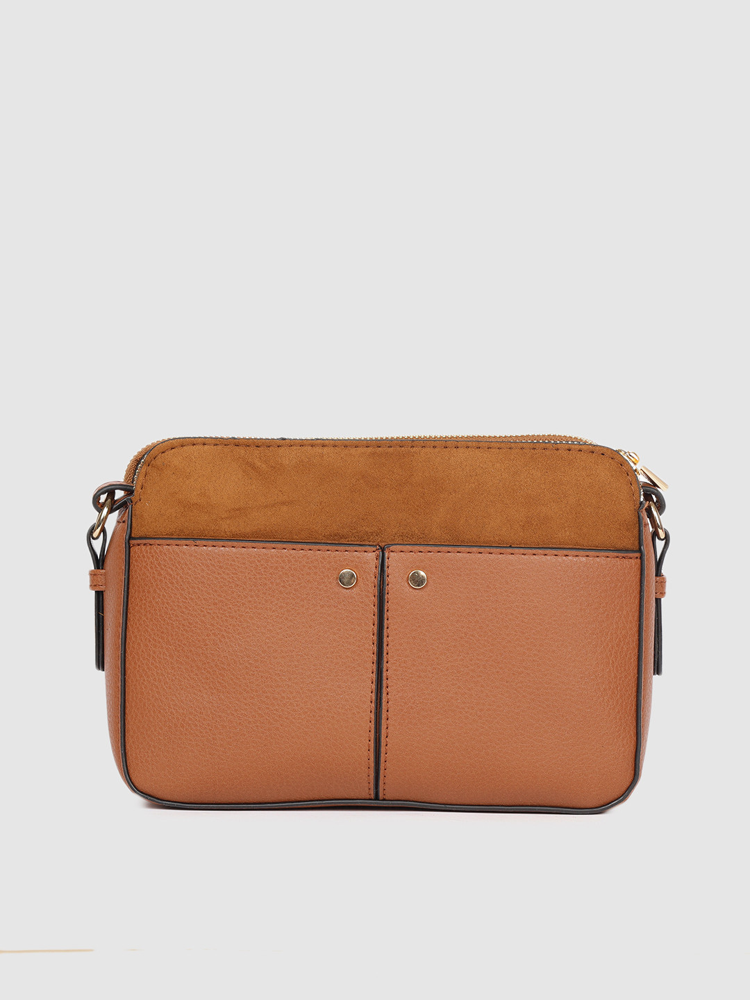 

Accessorize Tan Brown Solid CHARLOTTE Sling Bag