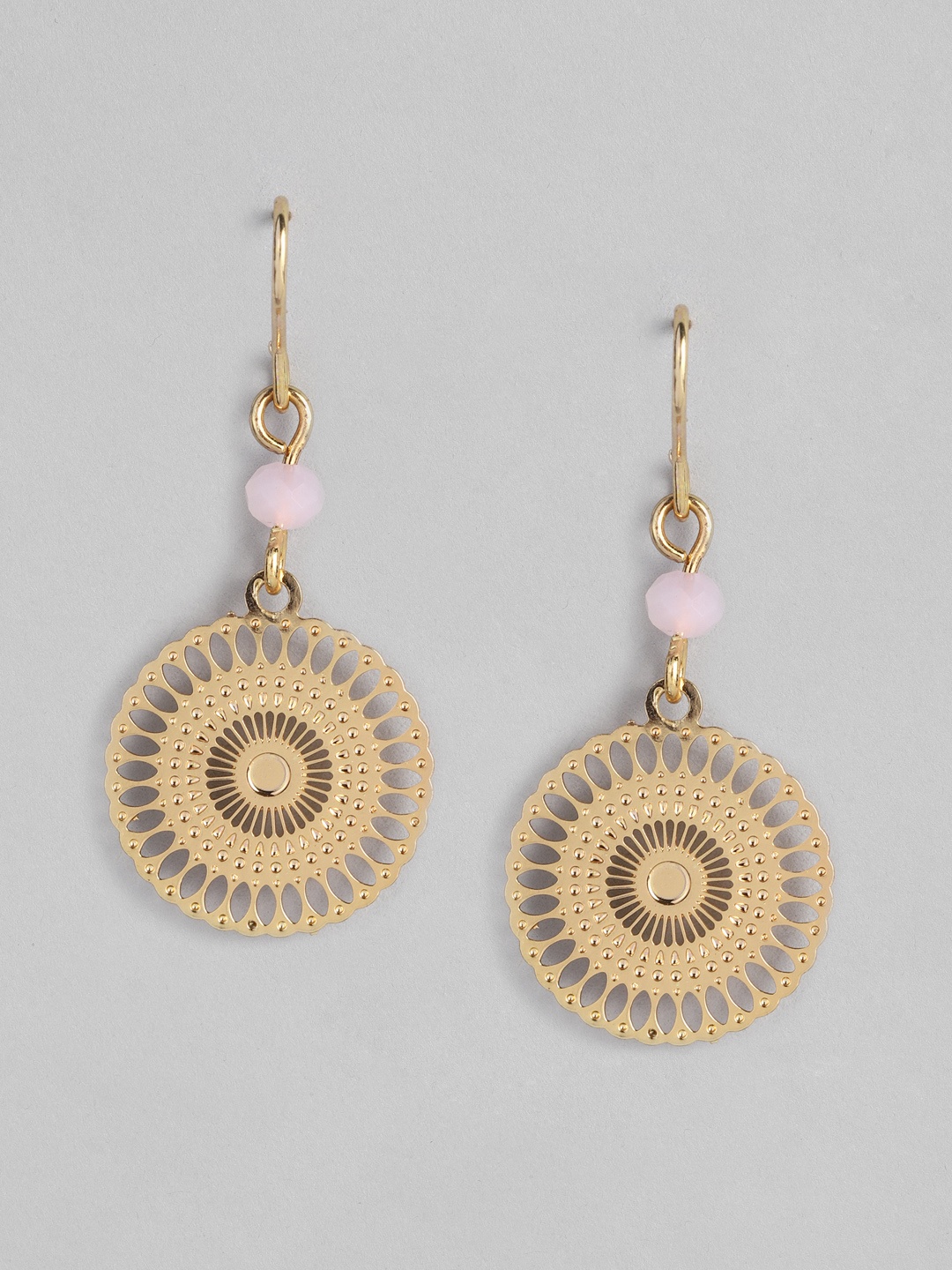 

Accessorize London Women Filigree & Facet Drop Earring, Gold