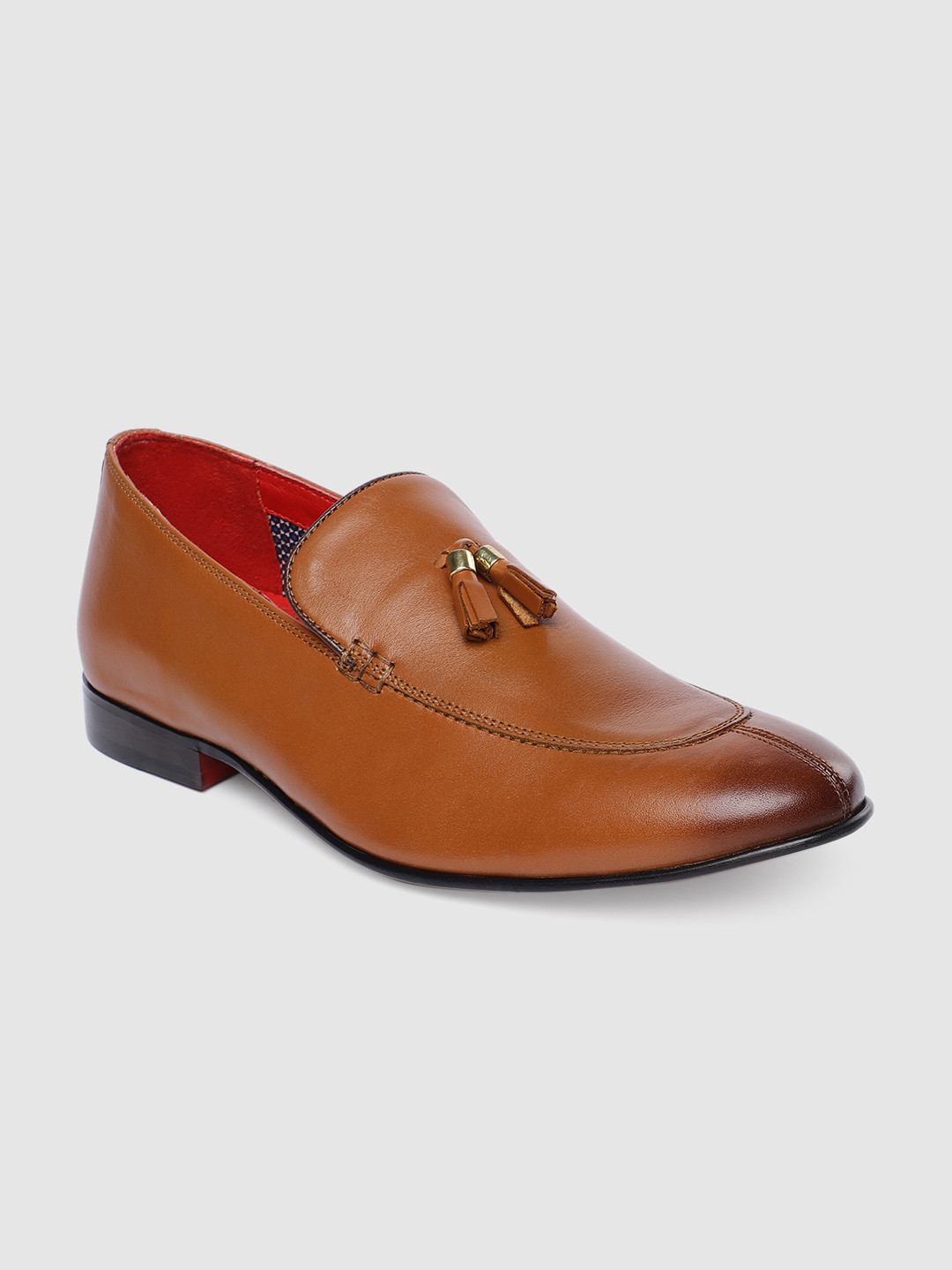 

Lee Cooper Men Tan Formal Loafers