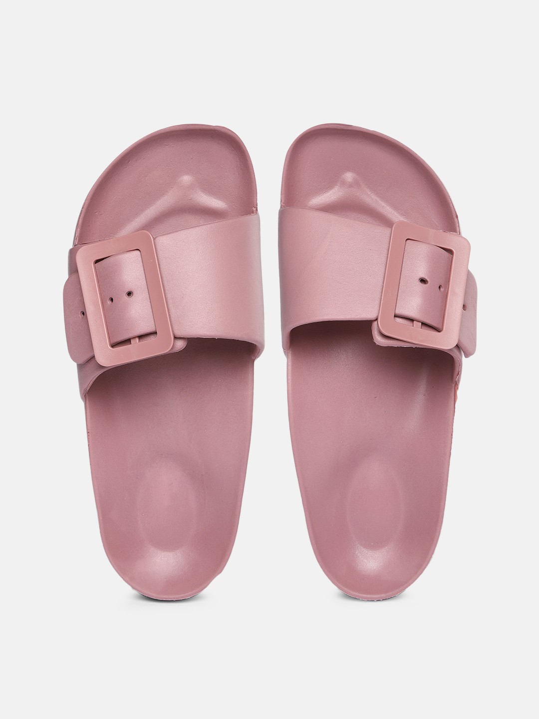

Roadster Women Pink Solid Sliders