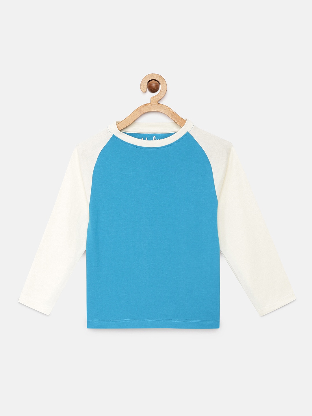 

METRO KIDS COMPANY Boys Blue Pure Organic Cotton T-shirt