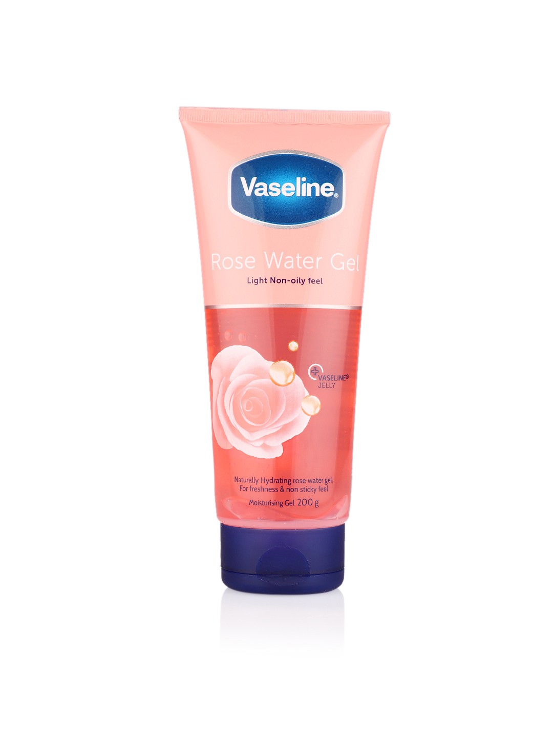 

Vaseline Rose Water Light Non-Oily Feel Moisturizing Gel 200 g, Pink