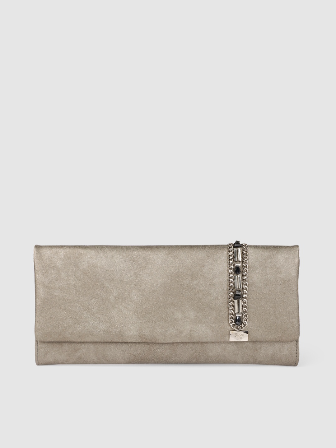 

Baggit Women Gold-Toned Solid Two Fold Wallet
