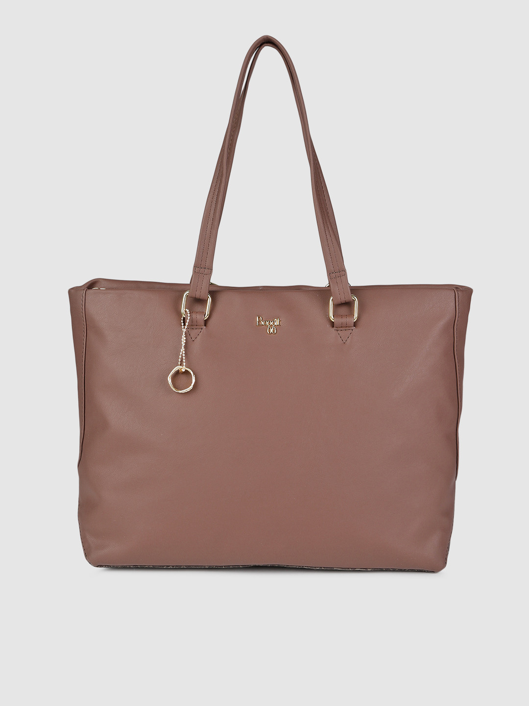 

Baggit Brown Solid Shoulder Laptop Bag