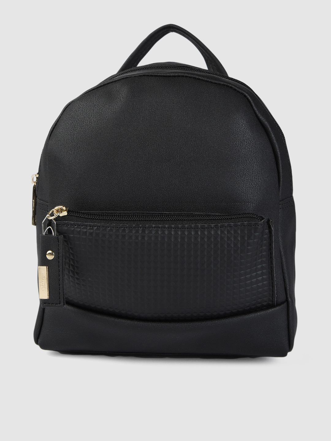 

Baggit Women Black Solid Backpack