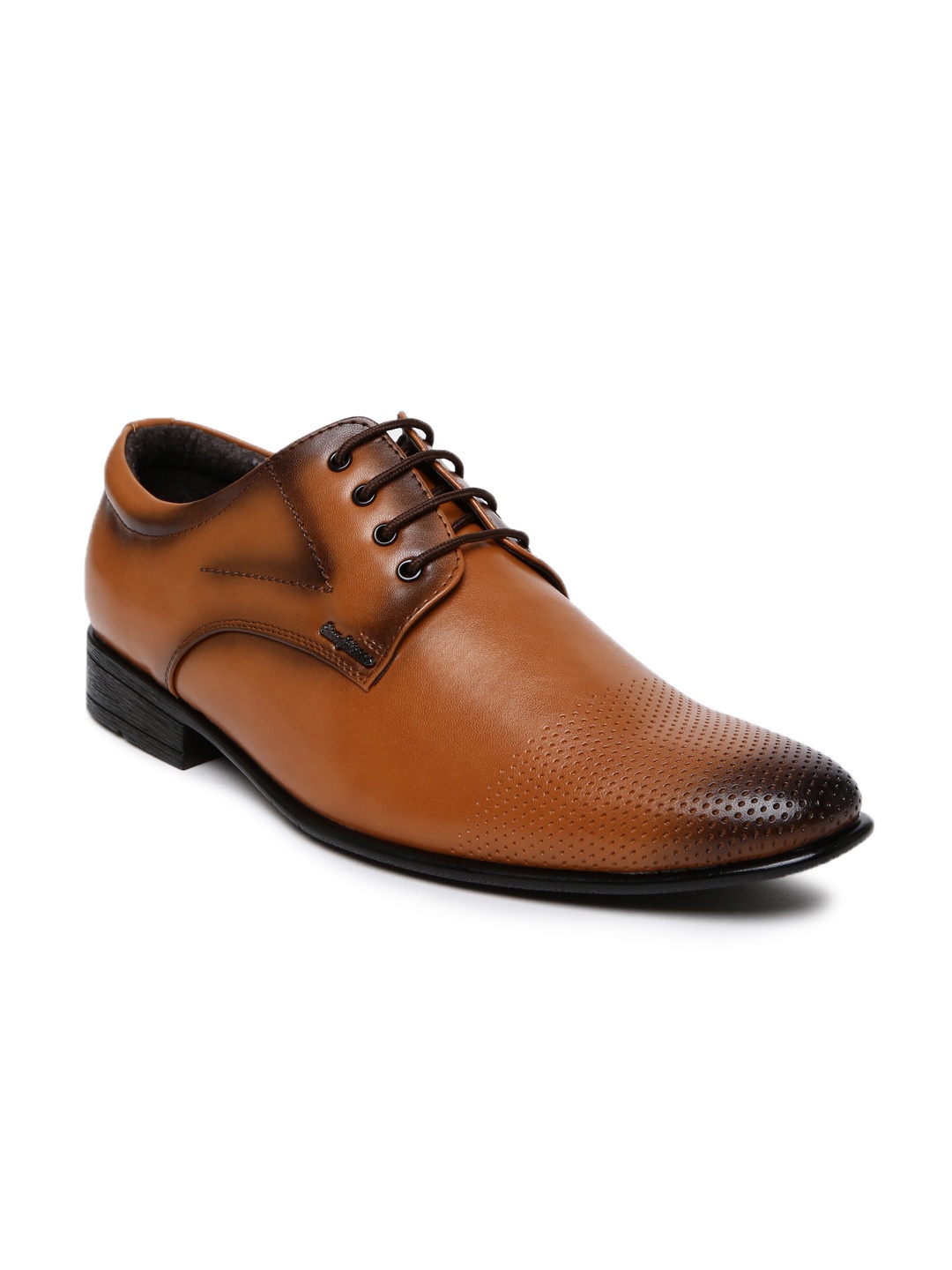 

San Frissco Men Tan Brown Formal Shoes