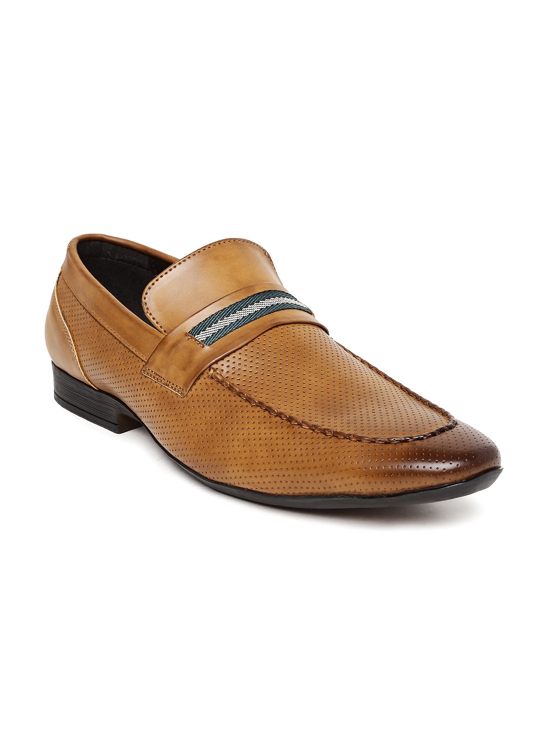 

San Frissco Men Brown Semiformal Slip-Ons, Tan