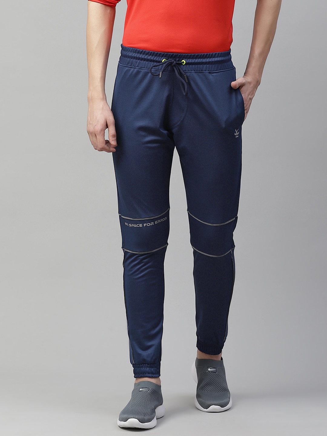 

WROGN ACTIVE Men Navy Blue Solid Joggers