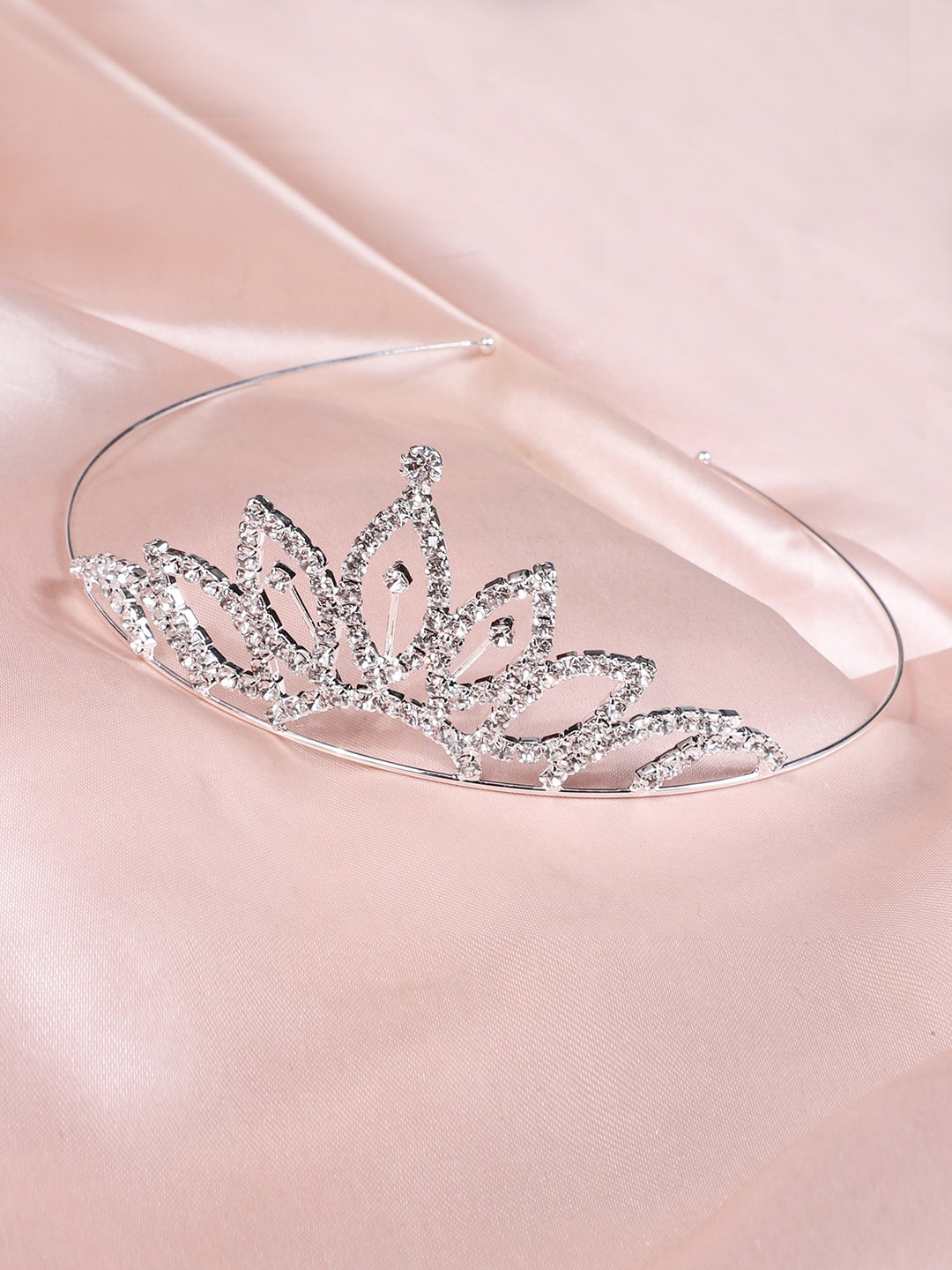 

AQUASTREET Silver-Toned Embellished Tiara