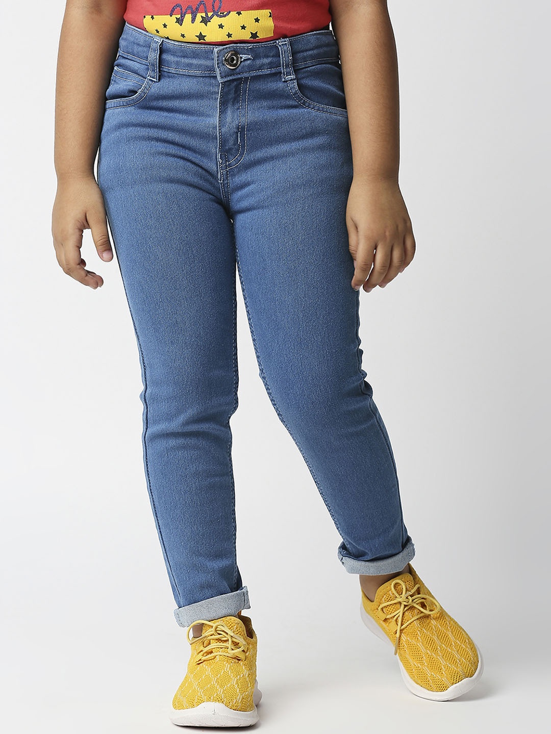 

High Star Girls Blue Slim Fit Jeans